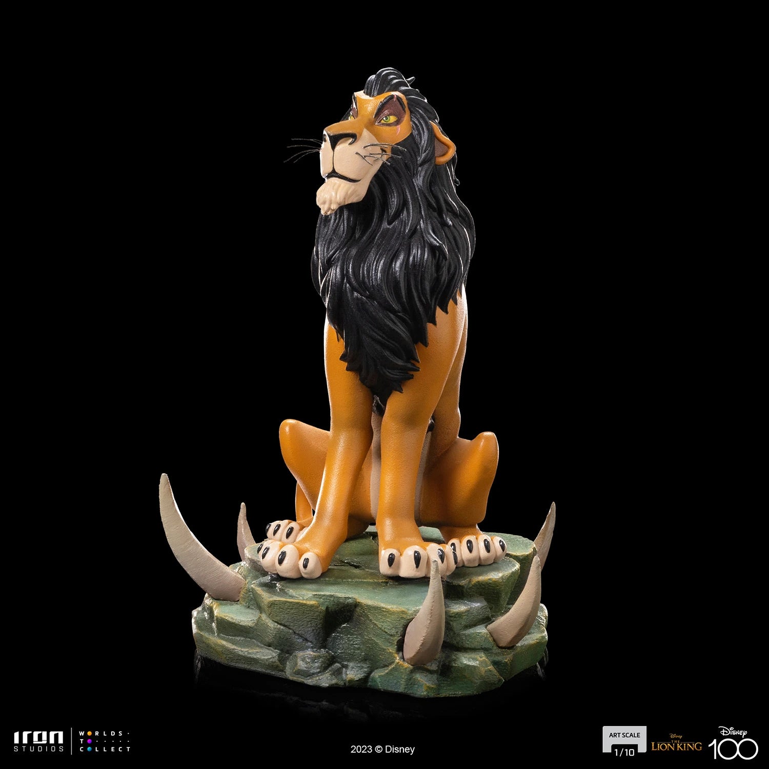 Iron Studios Collectible Disney The Lion King 1/10 Art Scale Statue Featuring the Infamous Scar