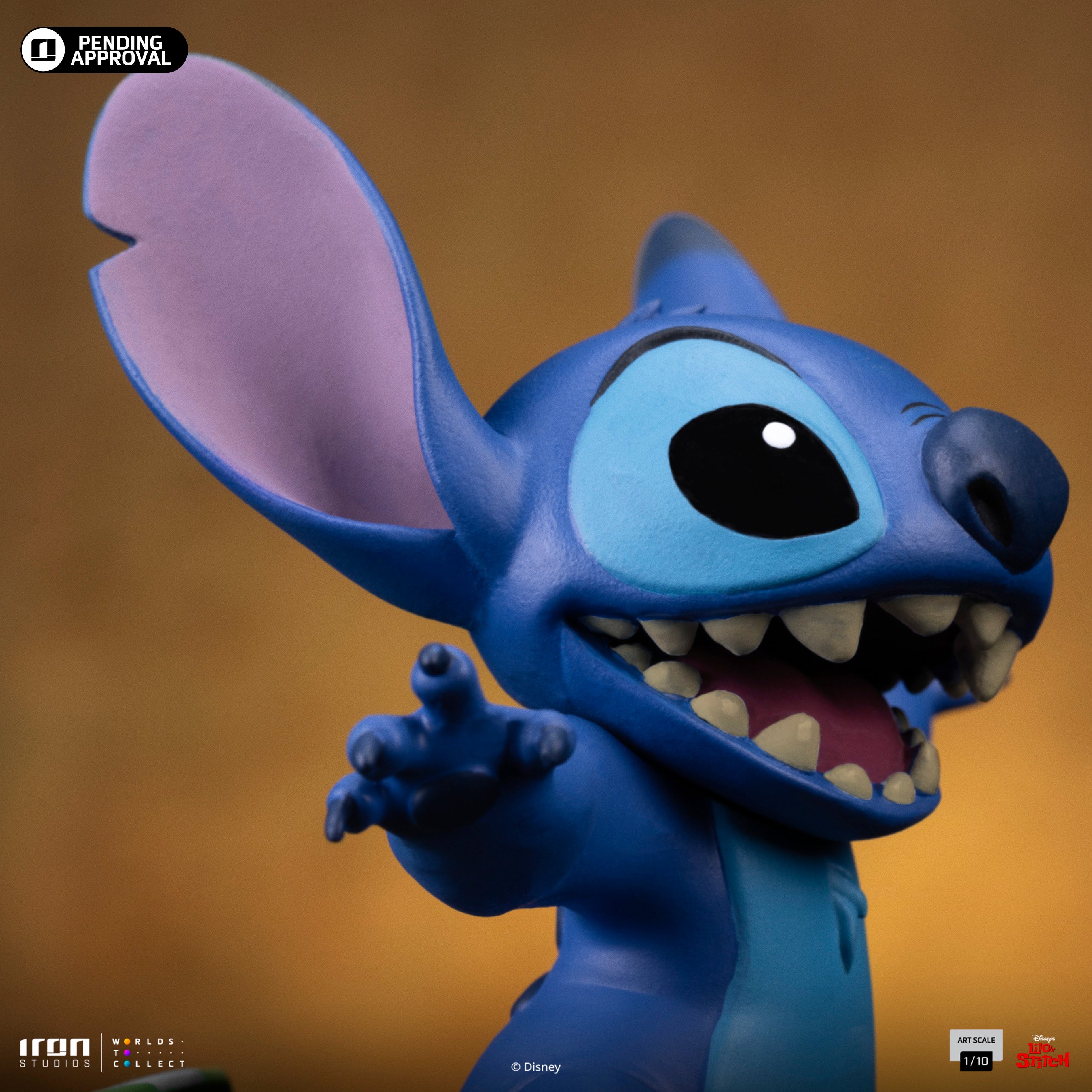 Iron Studios Limited Edition 1/10 Art Scale Stitch Statue from Lilo & Stitch