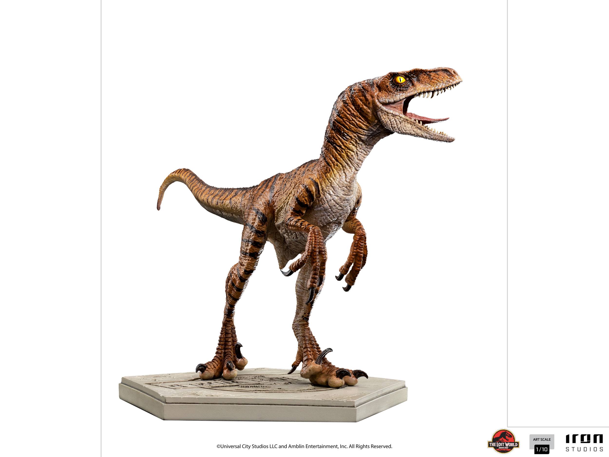 Iron Studios 1/10 Art Scale Jurassic World The Lost World Velociraptor Statue