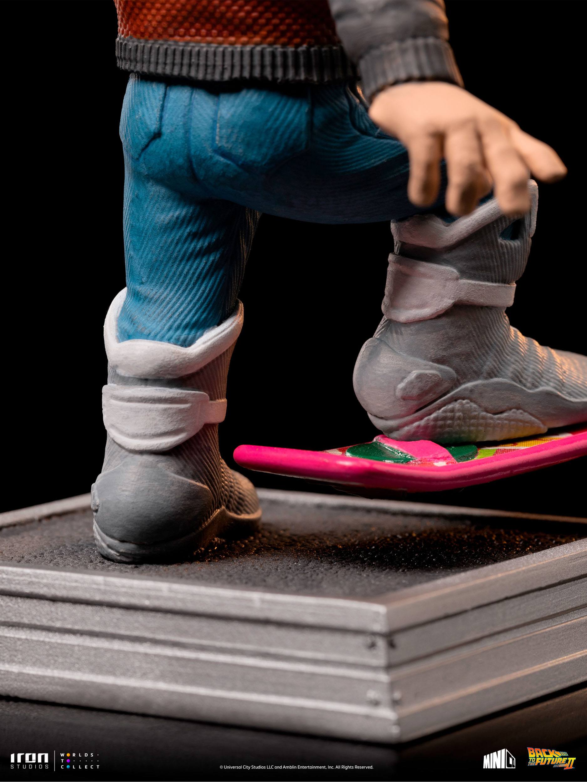 Iron Studios Collectible Back to the Future II Mini Co. PVC Action Figure of Marty McFly