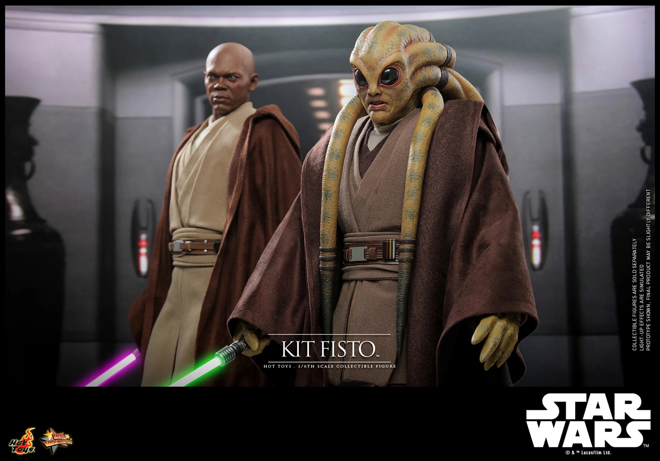 Hot Toys 1/6th Scale Collectible Star Wars Revenge of the Sith Kit Fisto Action Figure