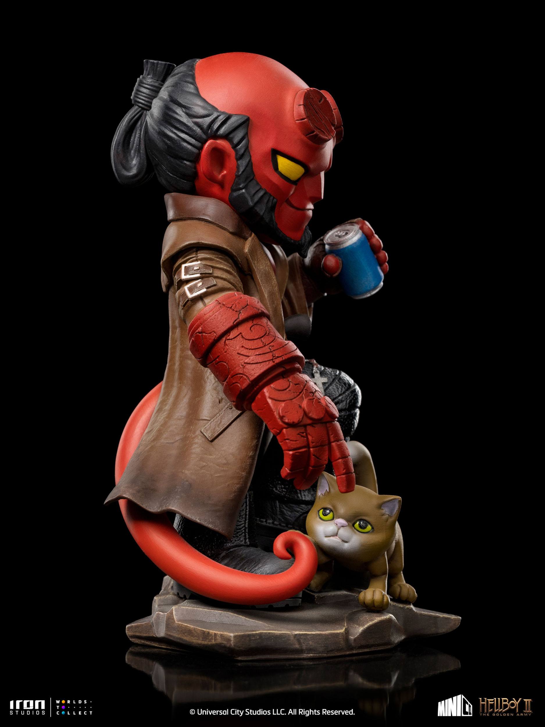 Iron Studios Stylized PVC MiniCo Hellboy from The Golden Army