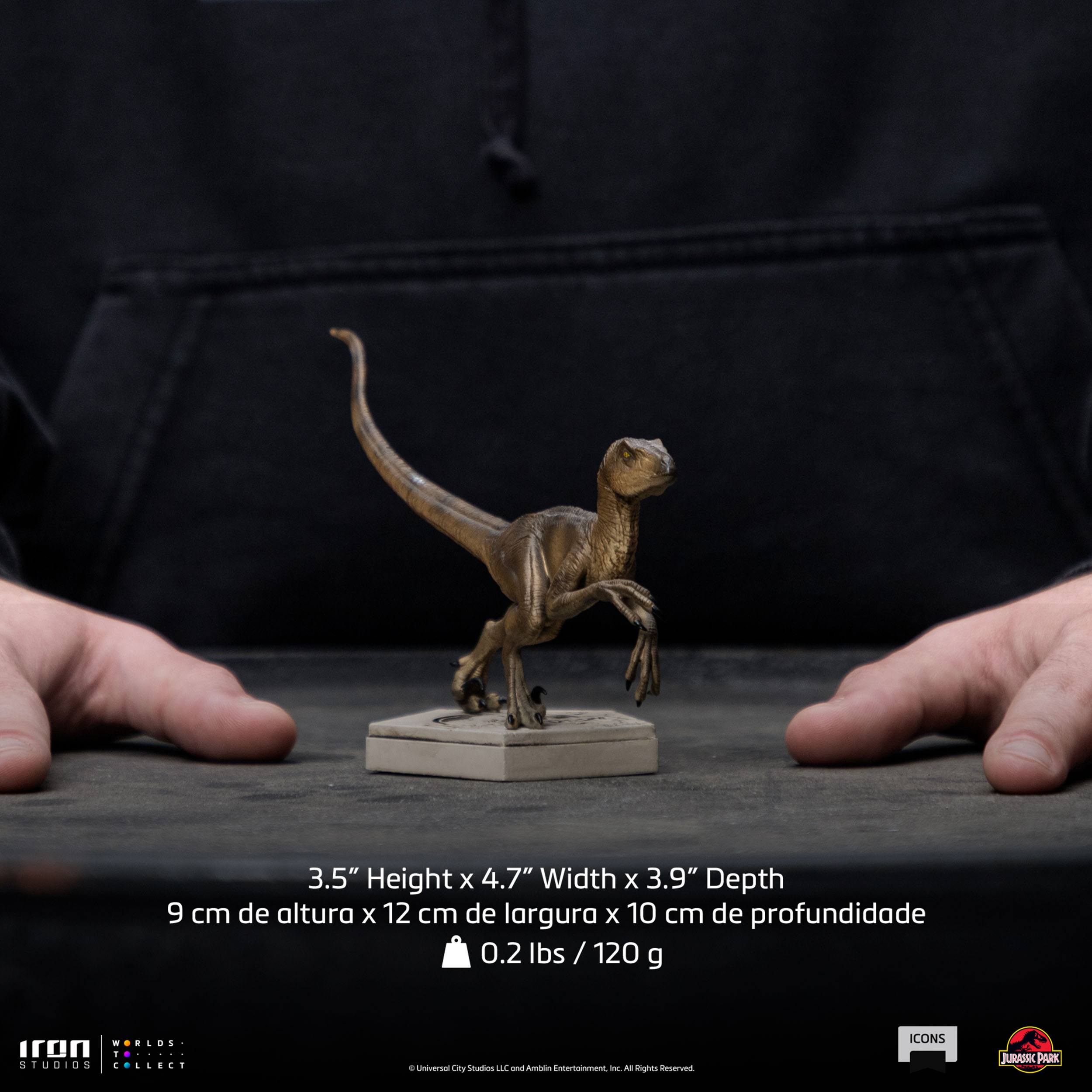 Iron Studios Stylized Jurassic World Velociraptor (B) Icon Statue