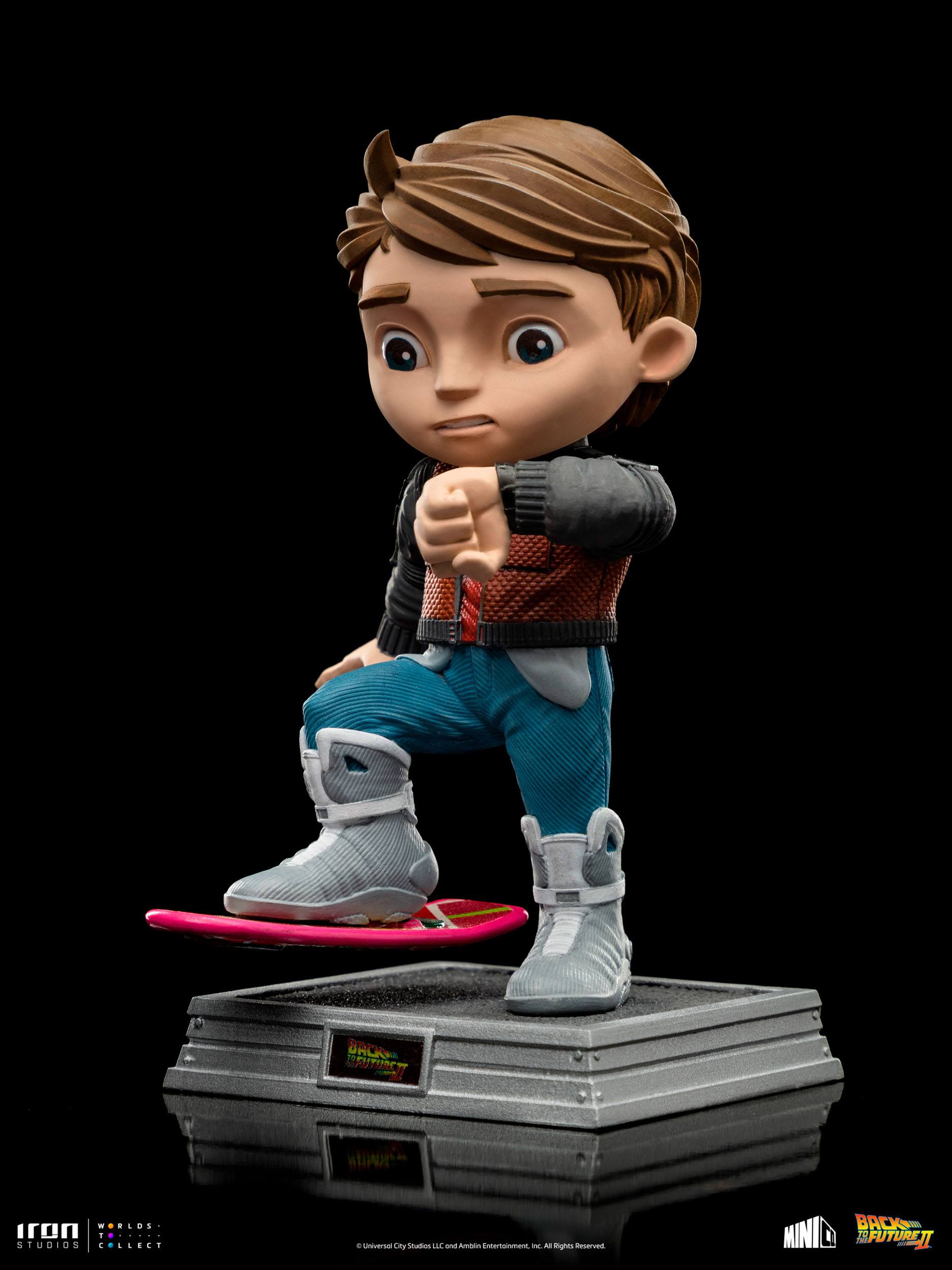 Iron Studios Collectible Back to the Future II Mini Co. PVC Action Figure of Marty McFly