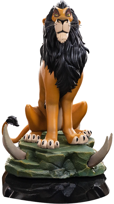 Iron Studios Collectible Disney The Lion King 1/10 Art Scale Statue Featuring the Infamous Scar