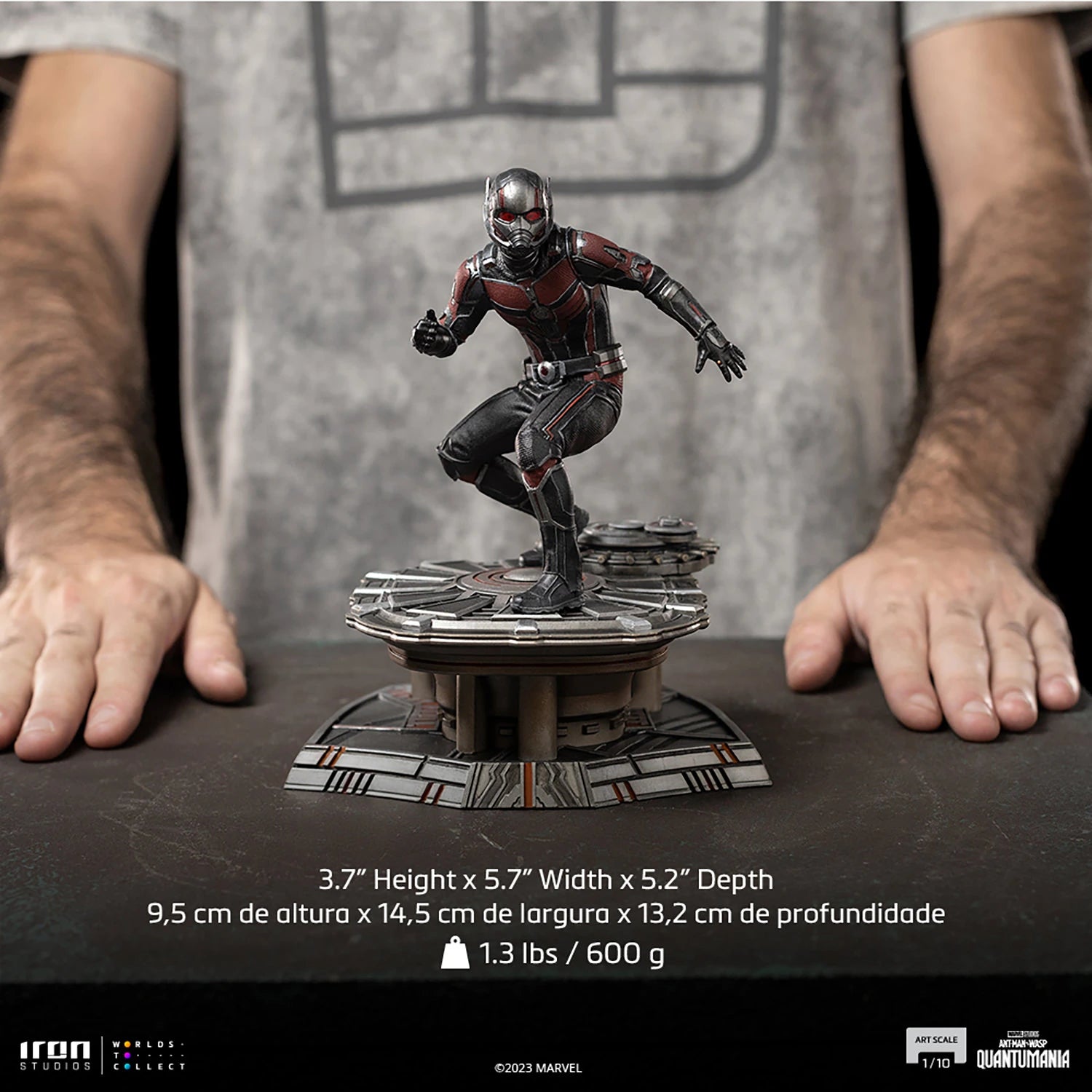 Iron Studios 1/10 Art Scale Limited Edition Ant - Man Statue from Quantumania