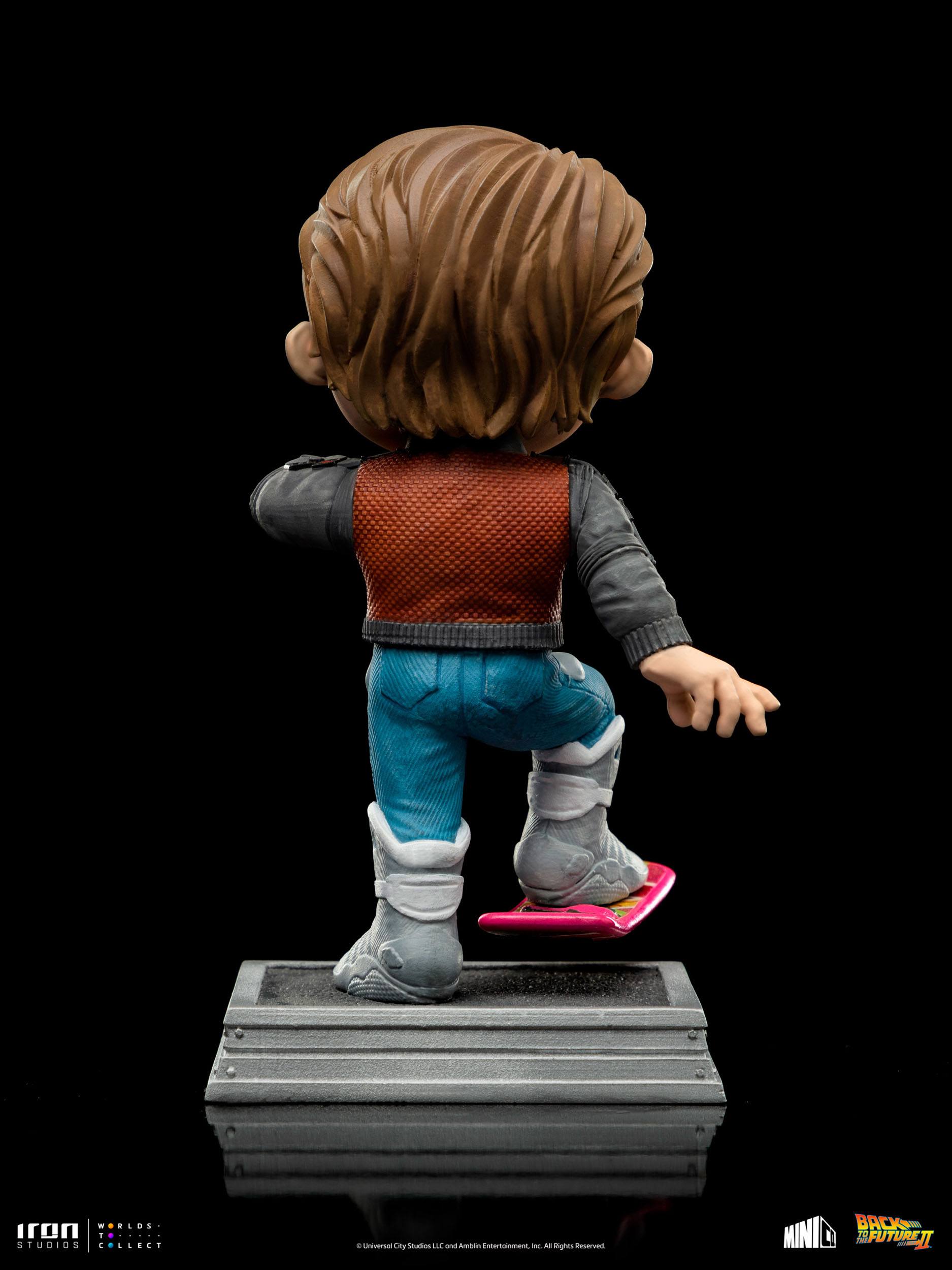 Iron Studios Collectible Back to the Future II Mini Co. PVC Action Figure of Marty McFly