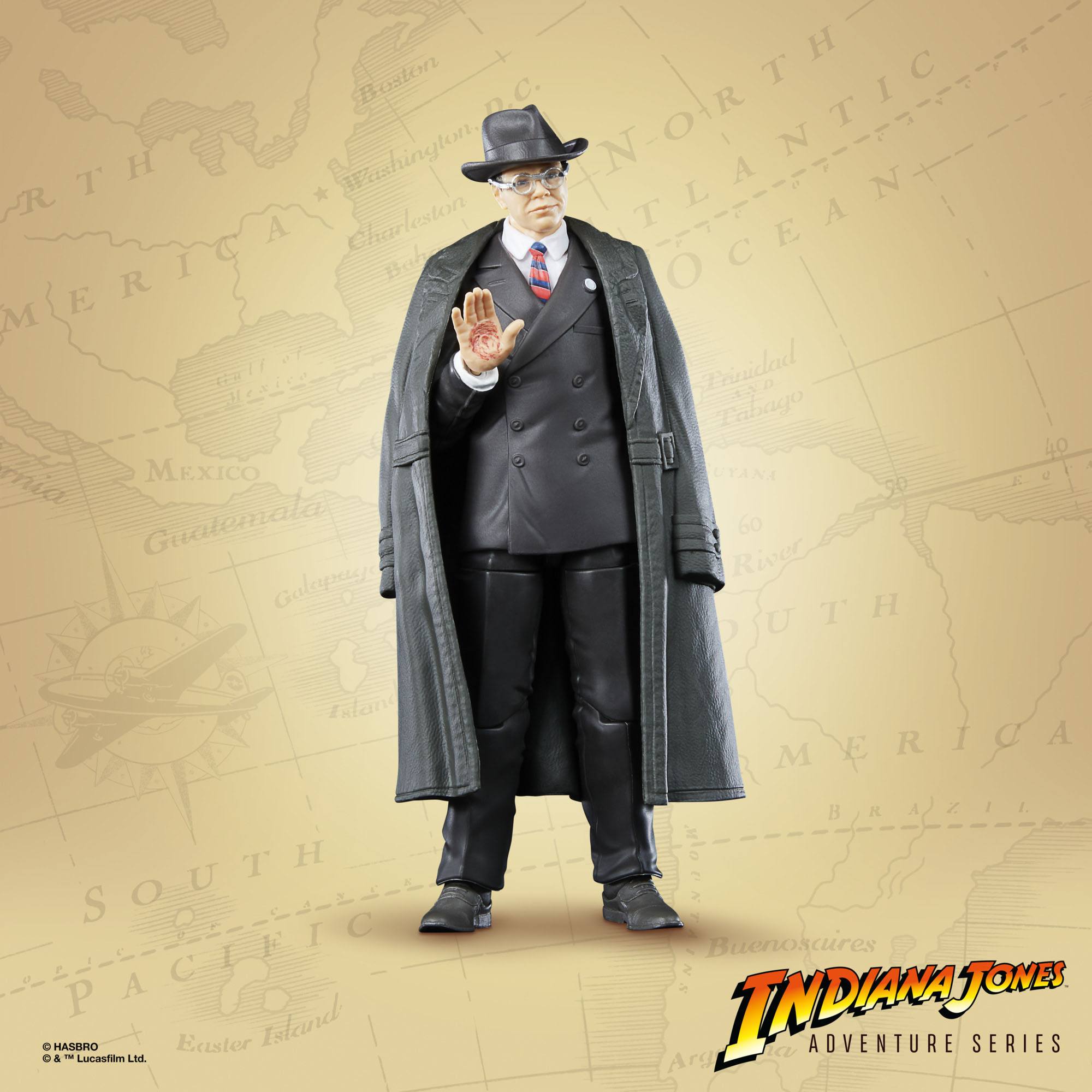 Indiana Jones Adventure Series 6-Inch Collectible Action Figure of Major Arnold Toht