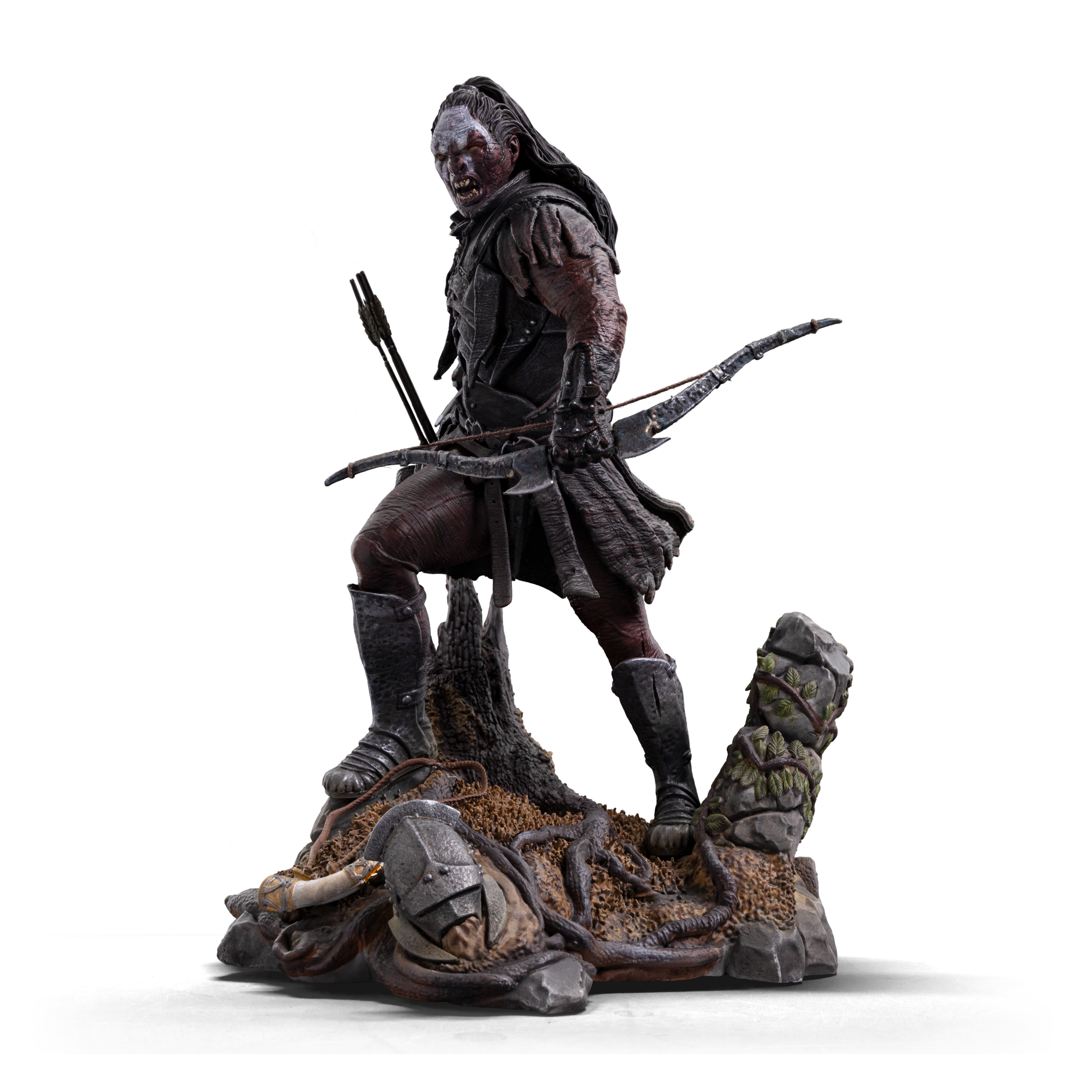 Iron Studios Collectible 1/10 Art Scale Limited Edition Statue of Lurtz, the Fierce Uruk-Hai Leader from The Lord of the Rings