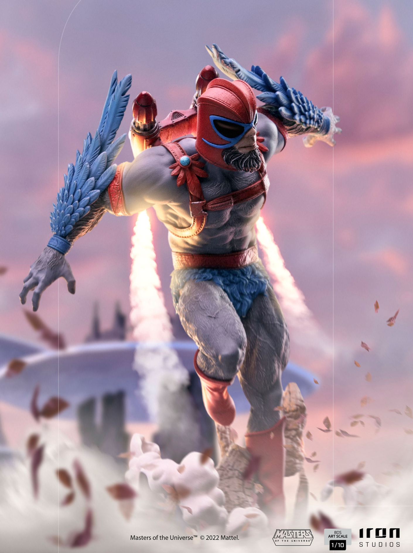 Iron Studios 1/10 Art Scale Masters of the Universe Stratos Statue