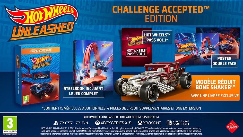 Hot Wheels Unleashed Challenge Accepted Edition - Thrilling PS4 Console Game