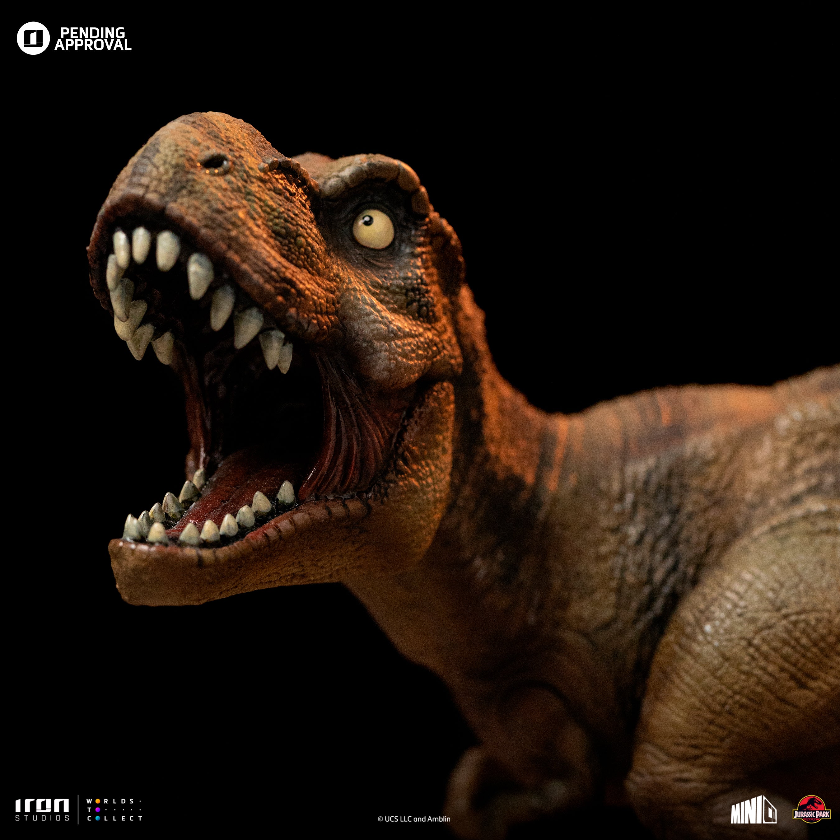 Iron Studios 30th Anniversary Stylized Jurassic Park MiniCo T-Rex Statue