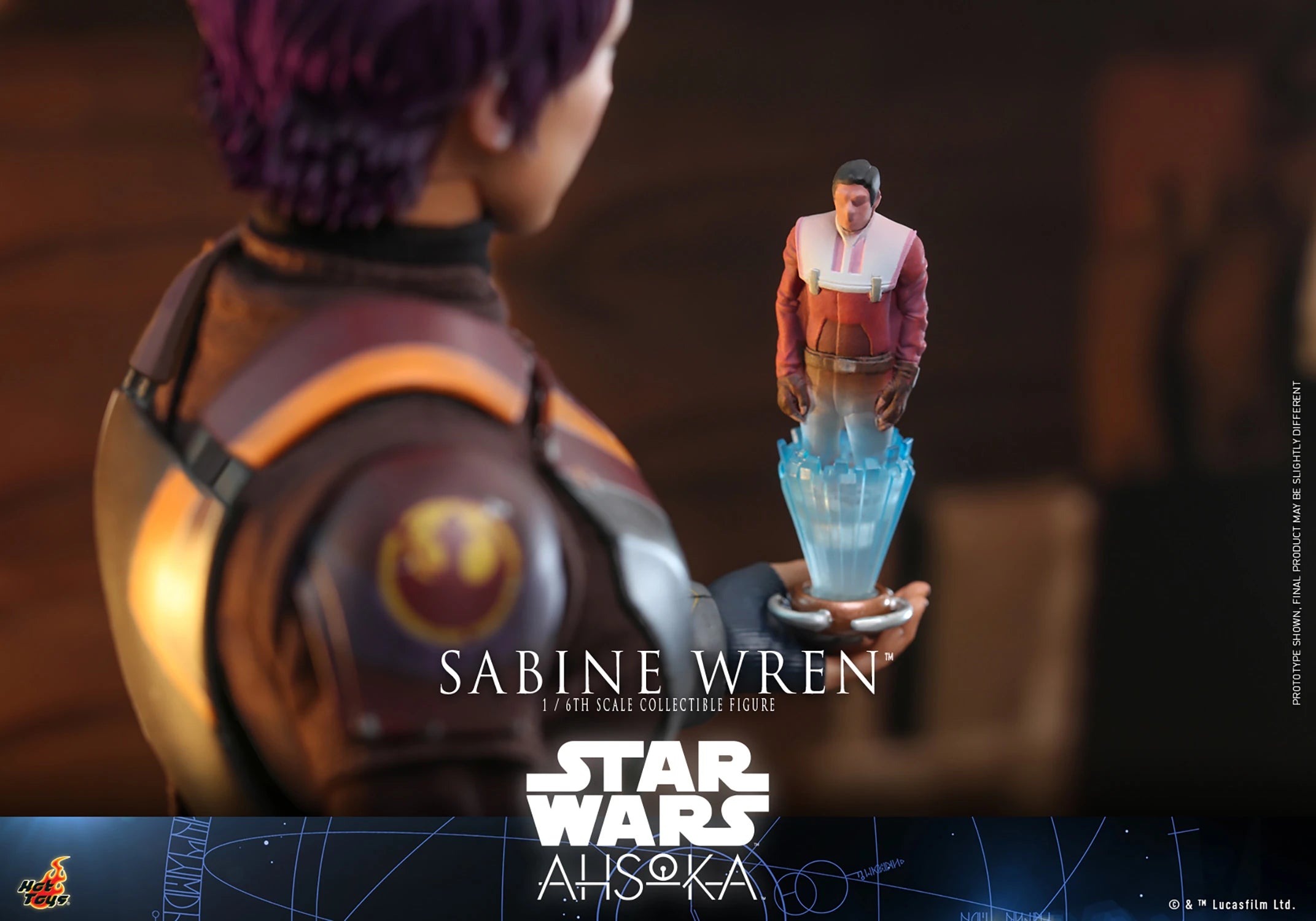 Hot Toys 1/6th Scale Collectible Figure of Sabine Wren from Star Wars Ahsoka Series