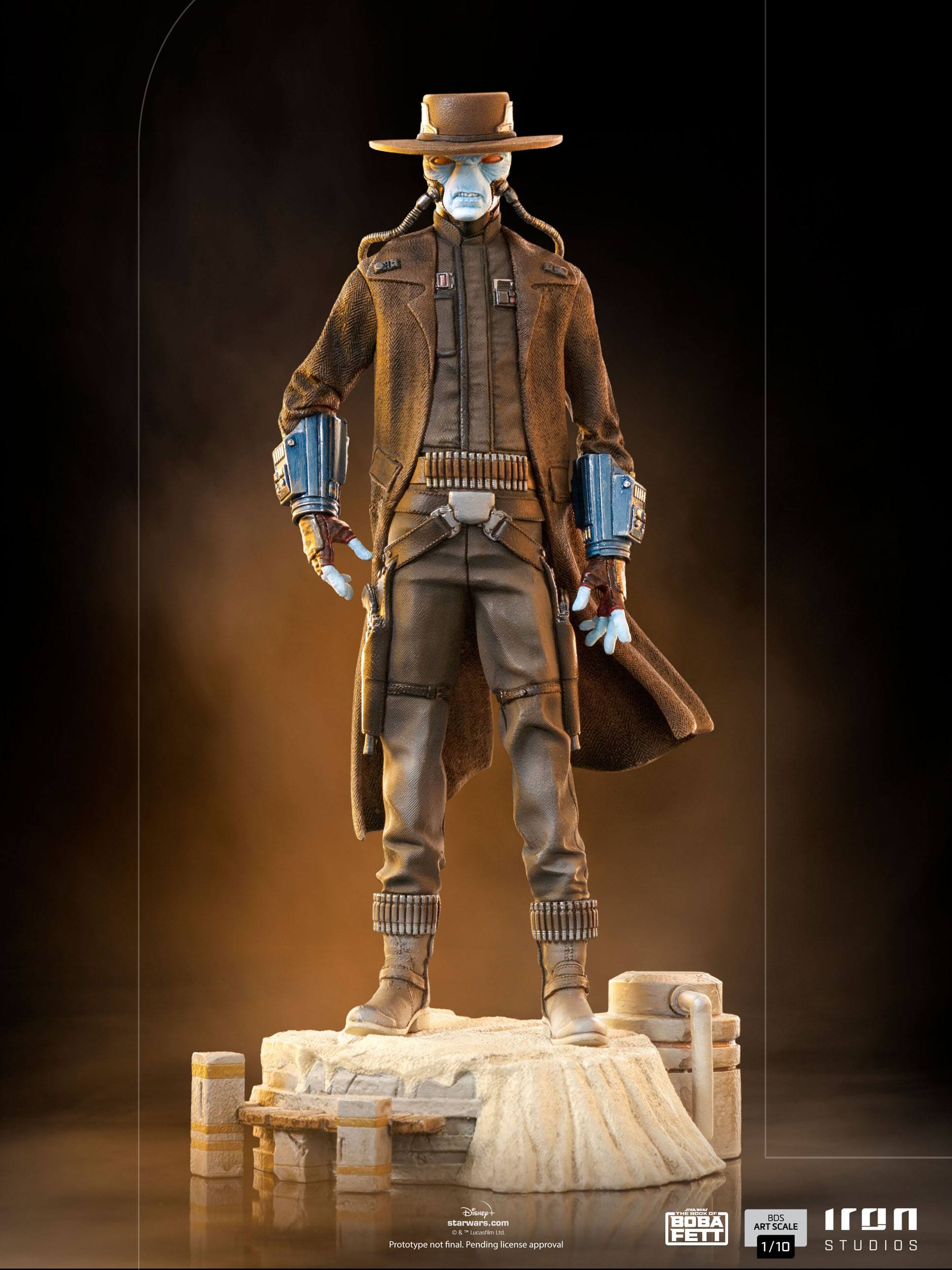 Iron Studios Collectible 1/10 Art Scale Statue of Star Wars: The Book of Boba Fett - Cad Bane