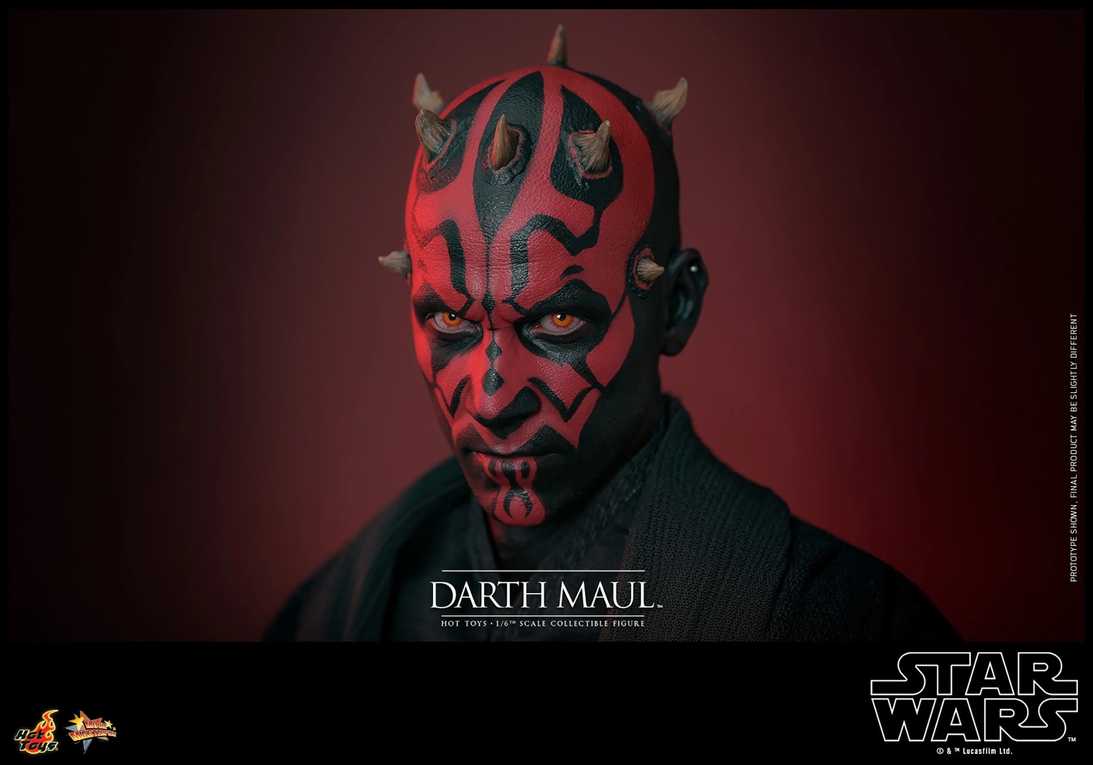 Hot Toys 1/6th Scale Collectible Action Figure of Darth Maul from Star Wars: The Phantom Menace