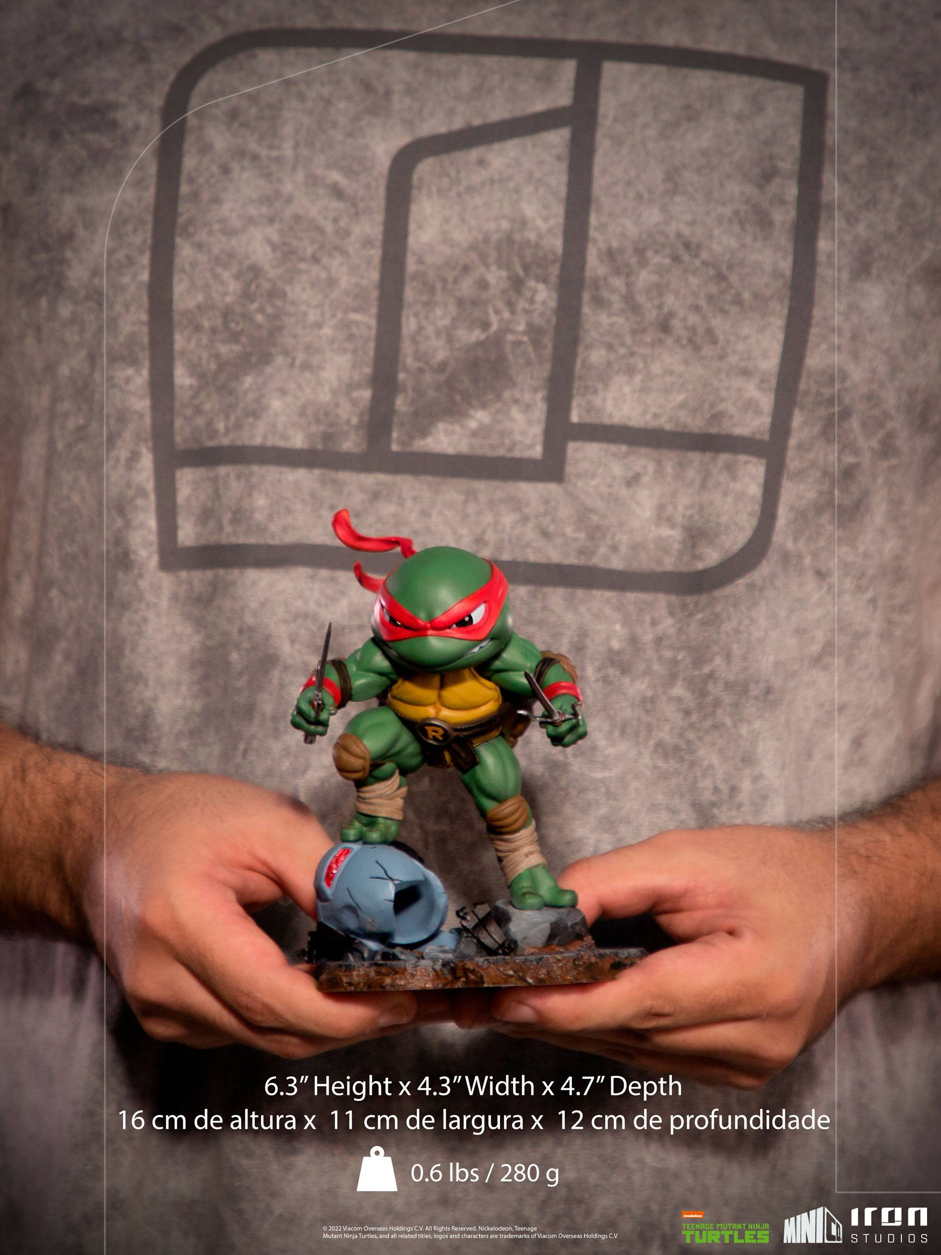 Iron Studios Mini Co. PVC Teenage Mutant Ninja Turtles Figure - Raphael