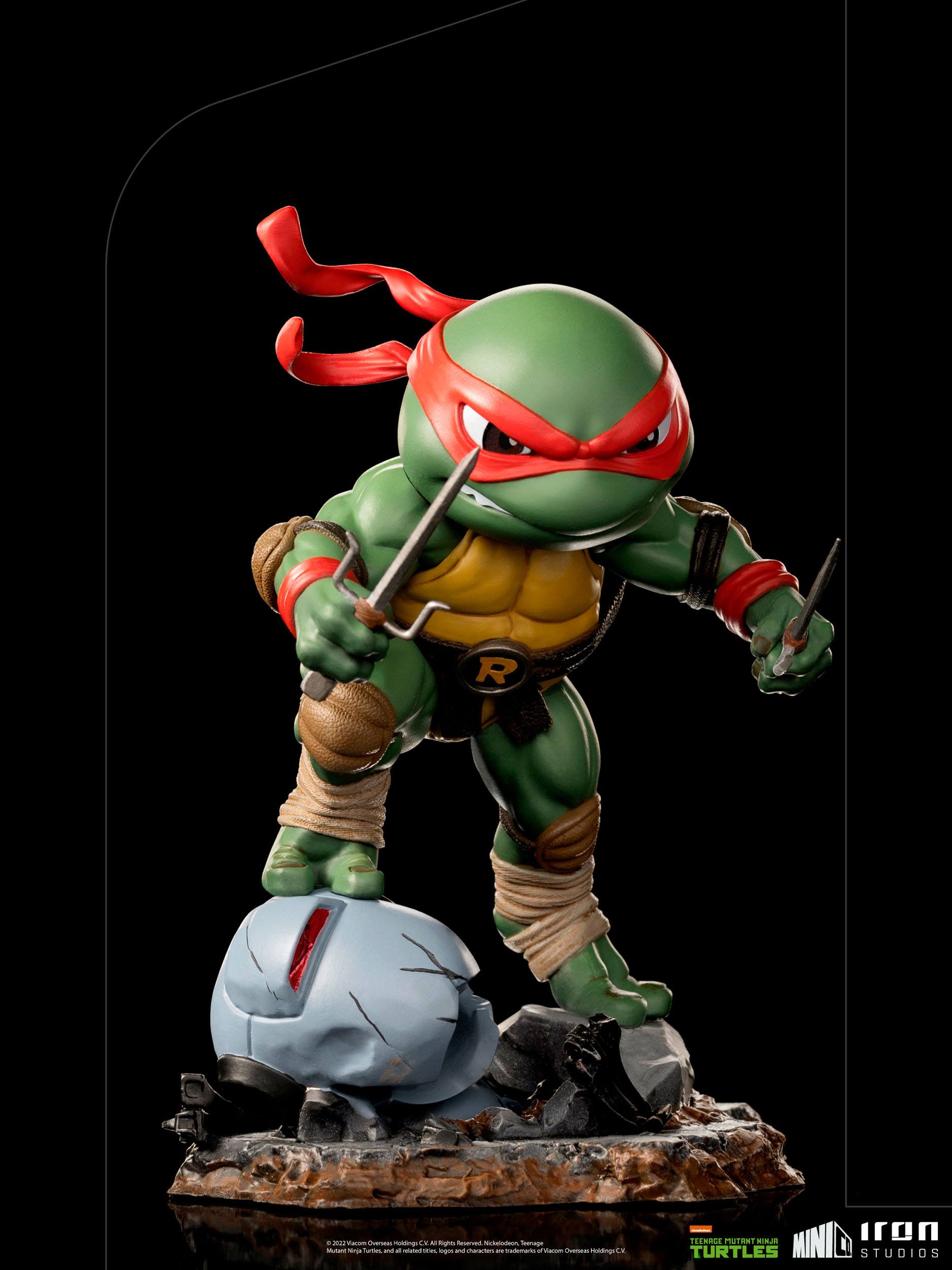 Iron Studios Mini Co. PVC Teenage Mutant Ninja Turtles Figure - Raphael
