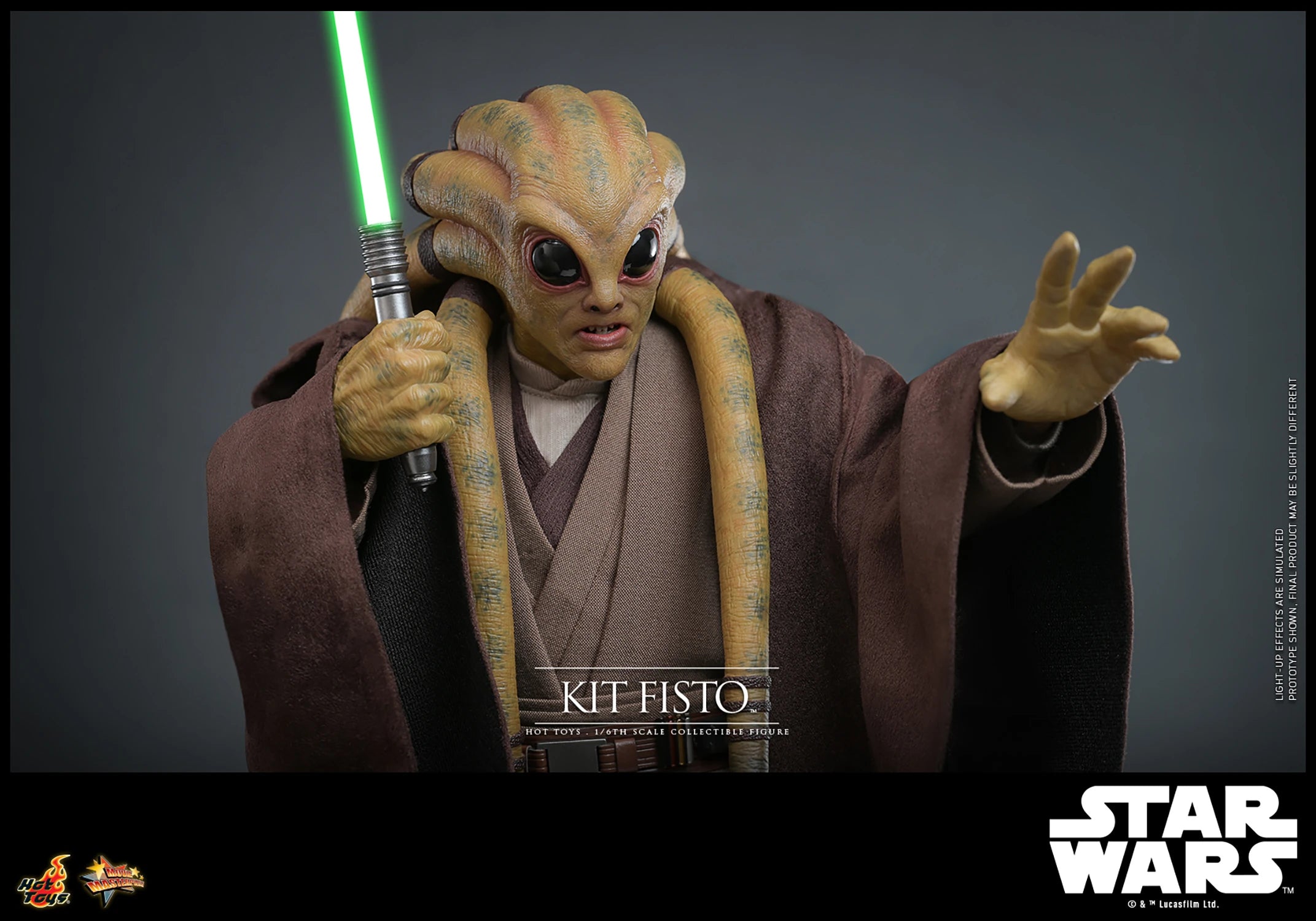 Hot Toys 1/6th Scale Collectible Star Wars Revenge of the Sith Kit Fisto Action Figure