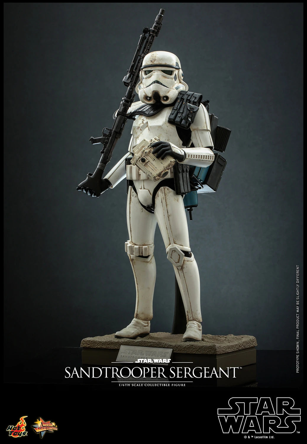 Hot Toys 1/6th Scale Star Wars A New Hope Sandtrooper Sergeant Collectible Figure