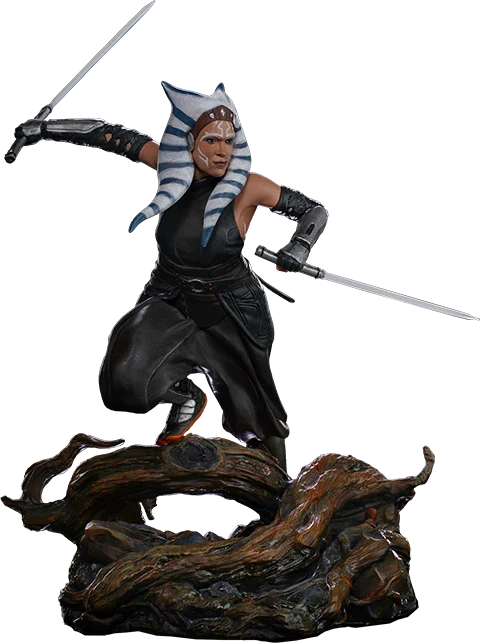 Iron Studios 1/10 Art Scale Highly Detailed Hand - Painted Ahsoka Tano Statue from Star Wars