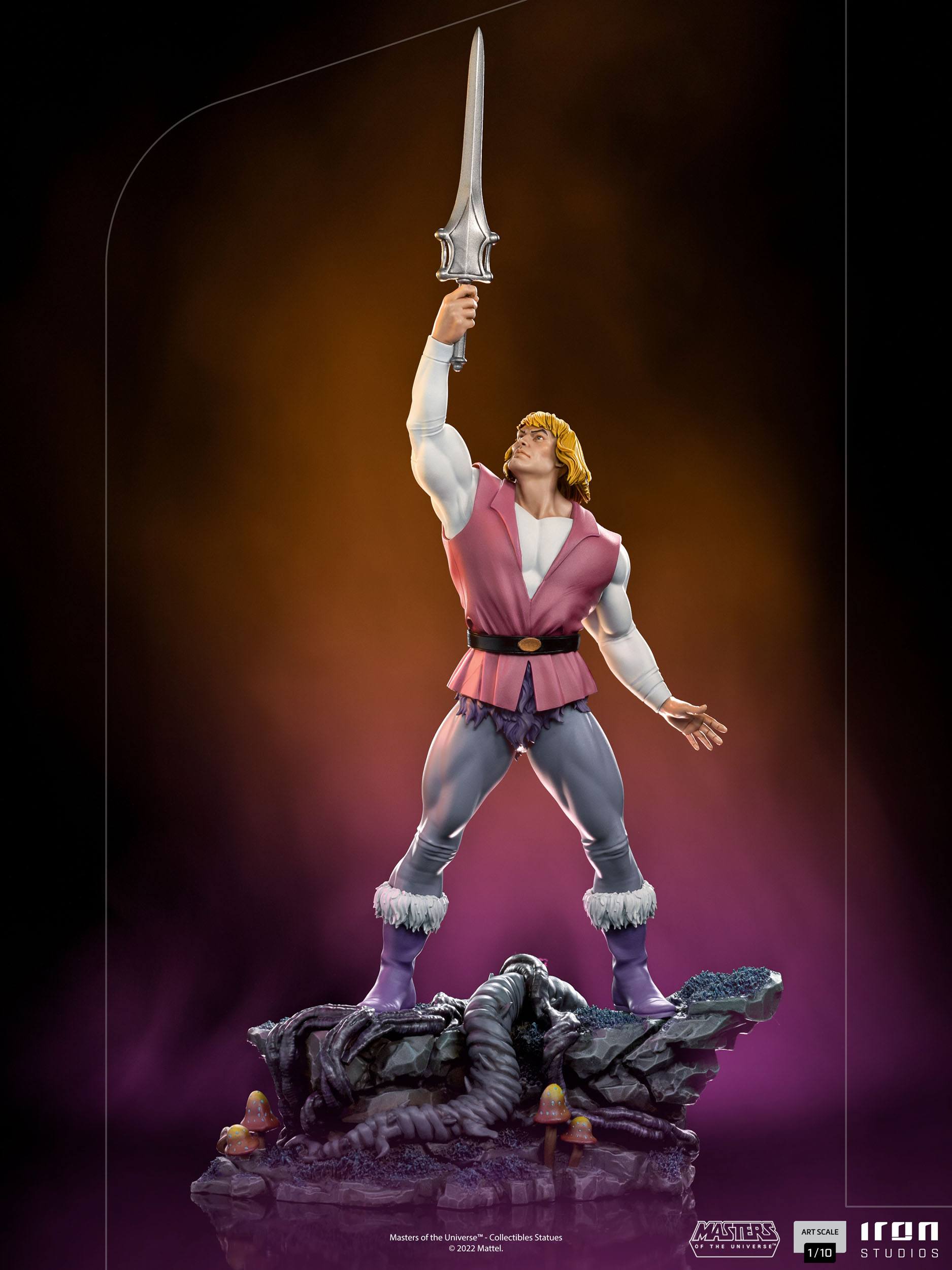 Iron Studios 1/10 BDS Art Scale Collectible Statue of Masters of the Universe's Prince Adam