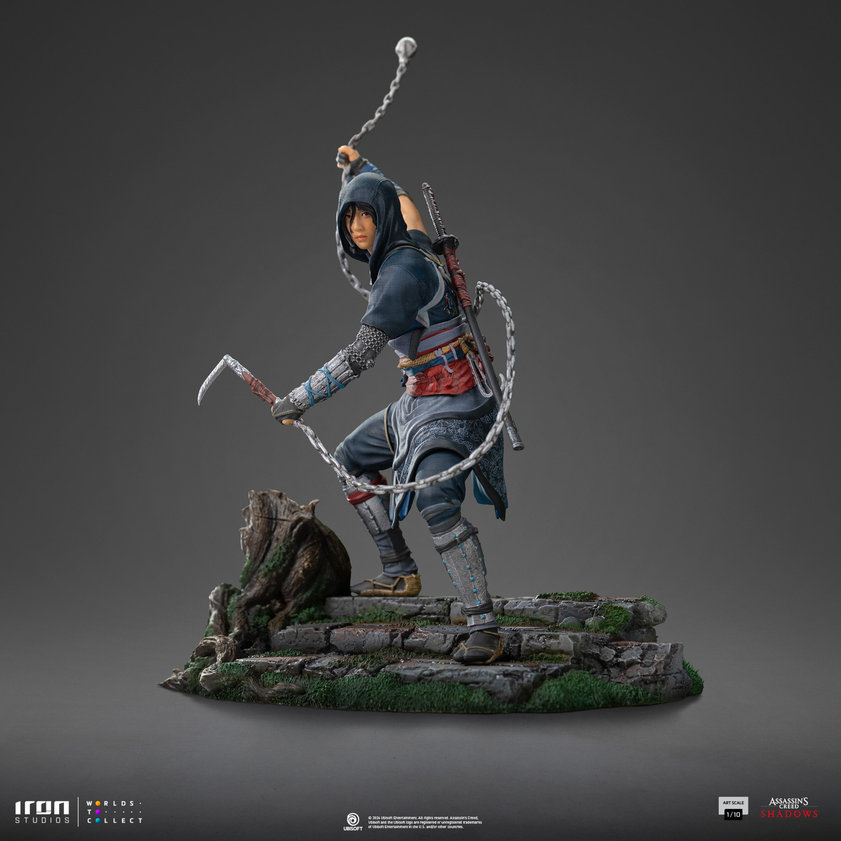 Limited Edition 1/10 Art Scale Iron Studios Assassin's Creed Shadows Naoe Collectible Statue