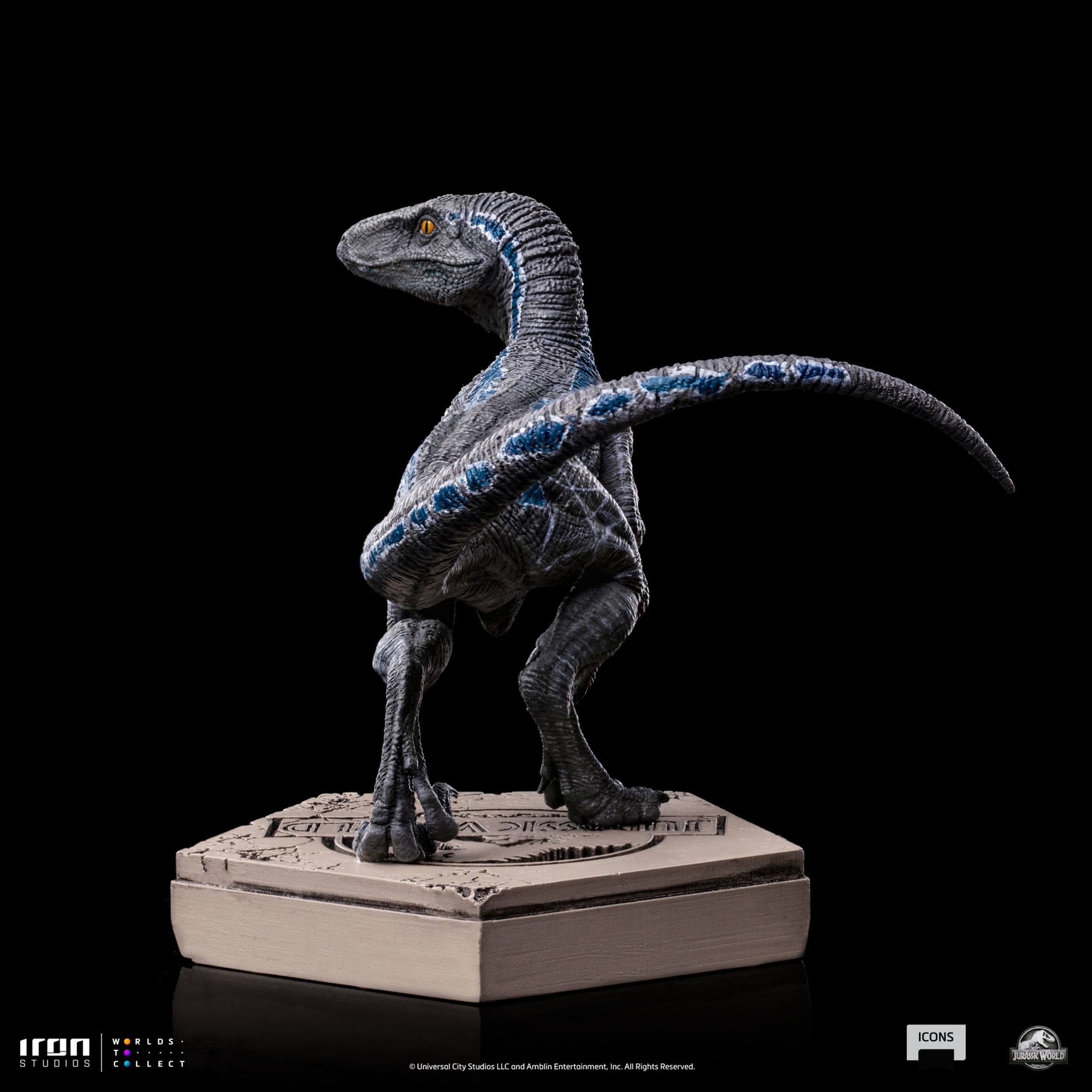 Iron Studios Jurassic World Velociraptor Blue (B) Collectible Statue