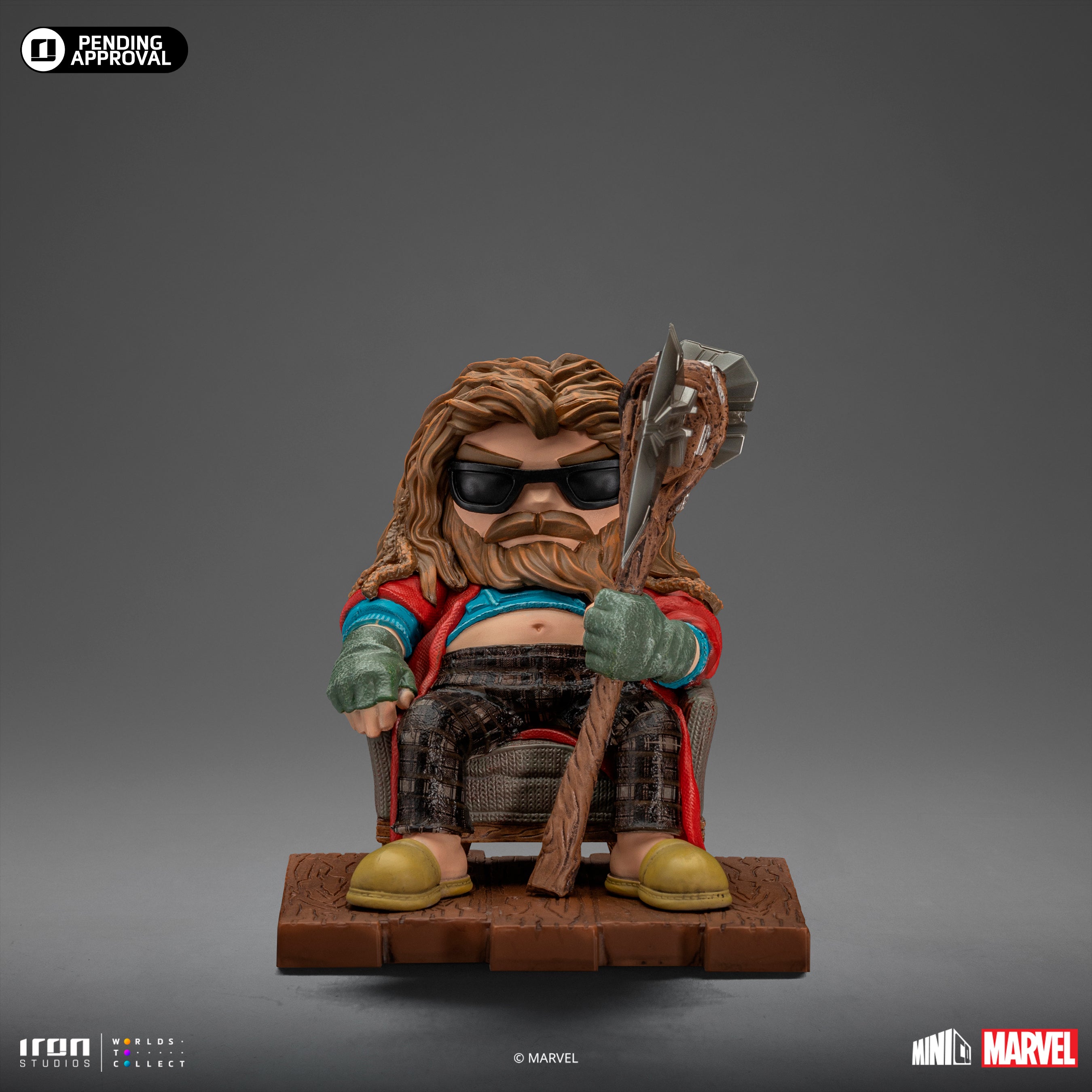 Limited Edition Iron Studios Avengers Infinity Saga Miniature Collectible Statue of Bro Thor