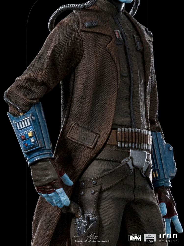 Iron Studios Collectible 1/10 Art Scale Statue of Star Wars: The Book of Boba Fett - Cad Bane