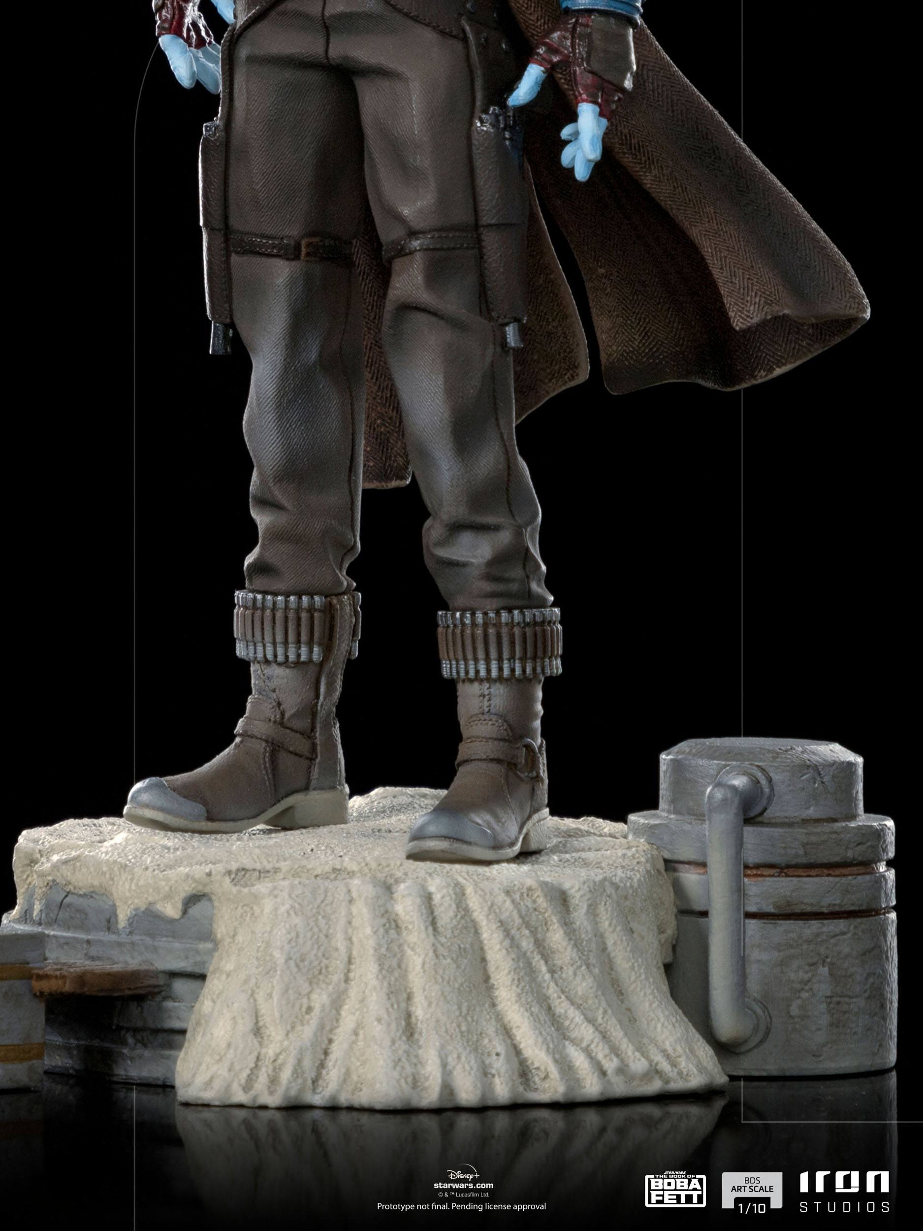 Iron Studios Collectible 1/10 Art Scale Statue of Star Wars: The Book of Boba Fett - Cad Bane