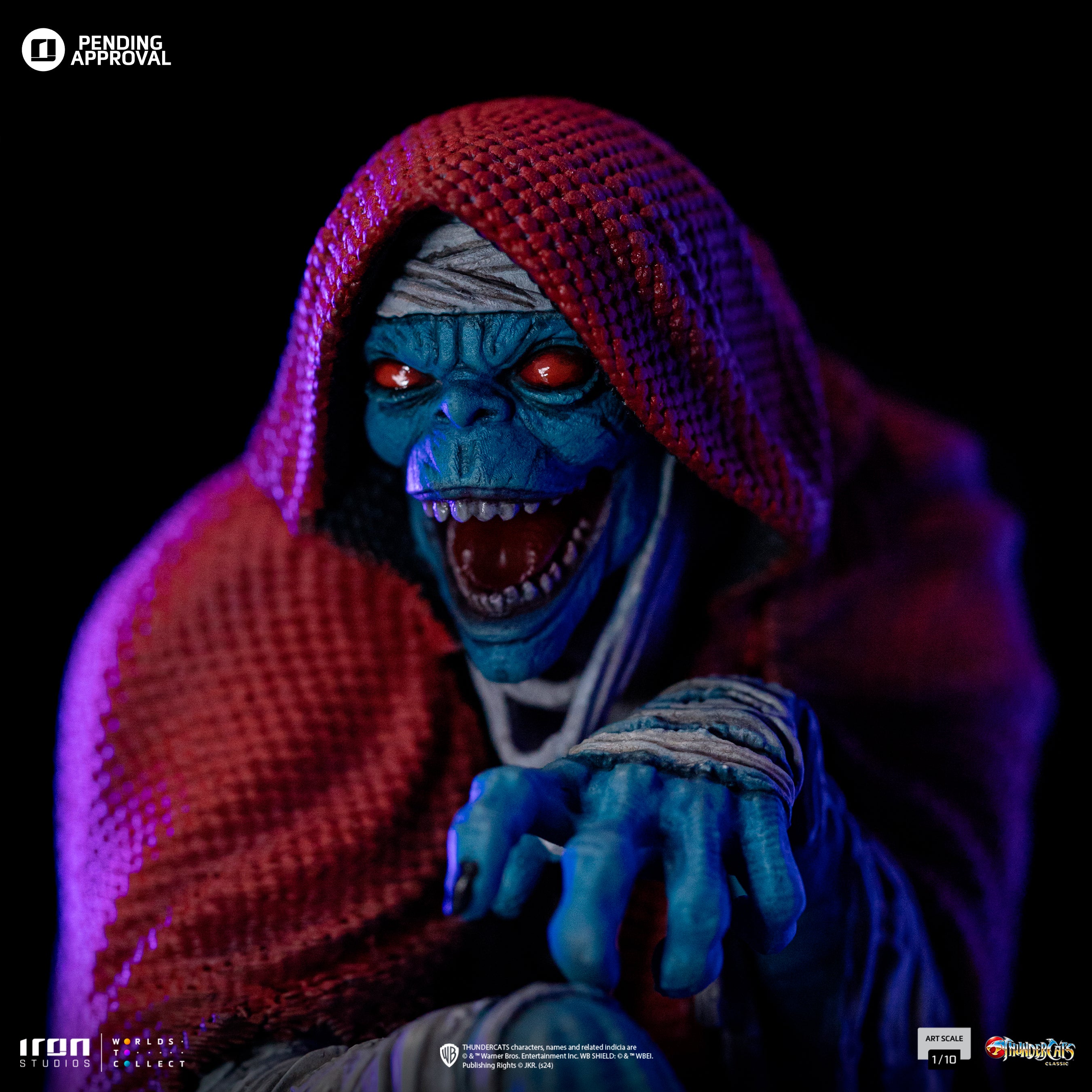 Limited Edition 1/10 Art Scale Iron Studios Statue of ThunderCats' Mumm-Ra in Decayed Form