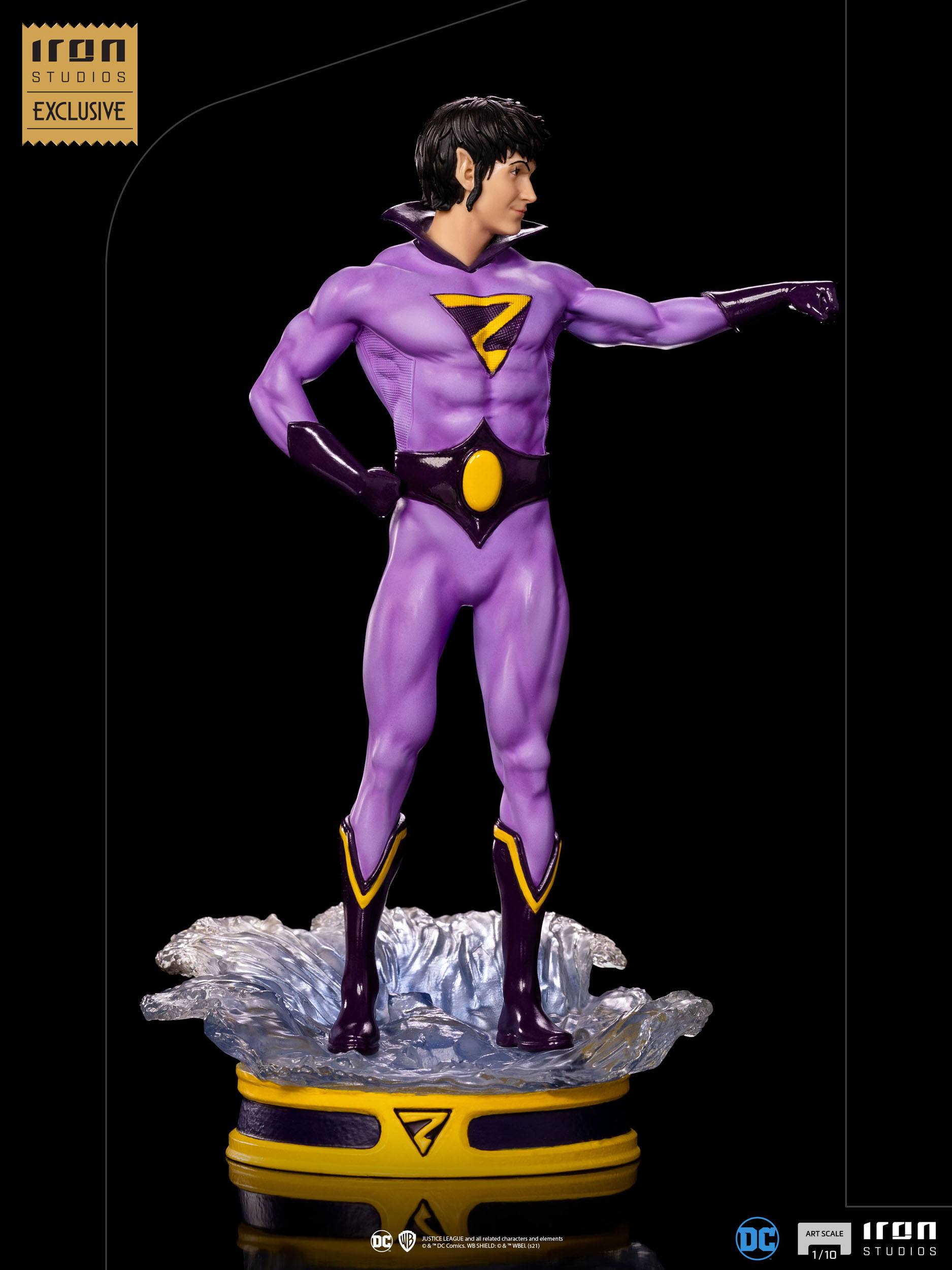 Iron Studios 1/10 Scale Collectible DC Comics Art Scale Statues of the Wonder Twins - Zan, Jayna & Gleek Limited Edition 2 - Pack (2021 CCXP Exclusive)