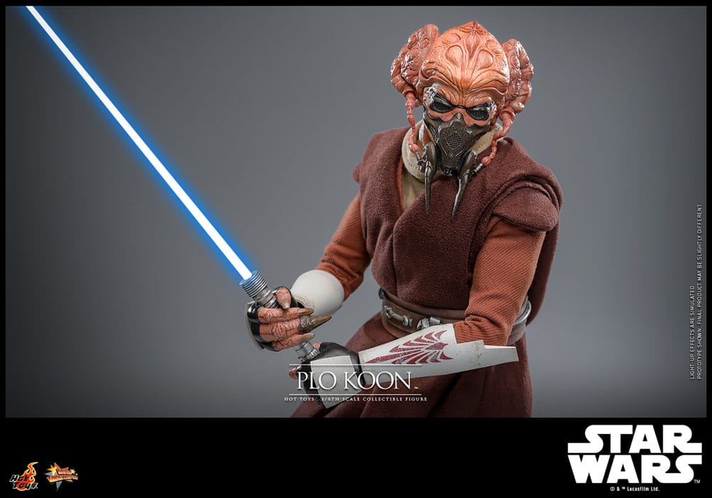 Hot Toys Highly Detailed 1/6th Scale Collectible Figure of Plo Koon from Star Wars: Revenge of the Sith