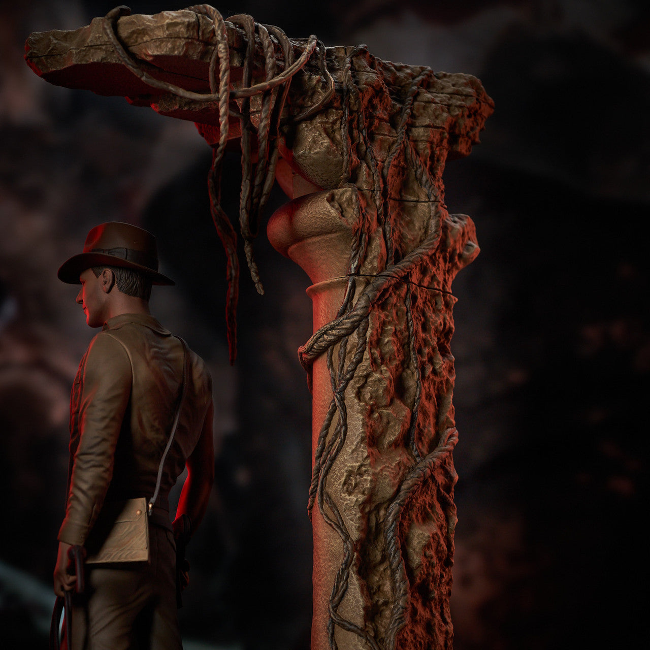 Limited Edition 1/7 Scale Indiana Jones Statue from Premier Collection of Temple of Doom