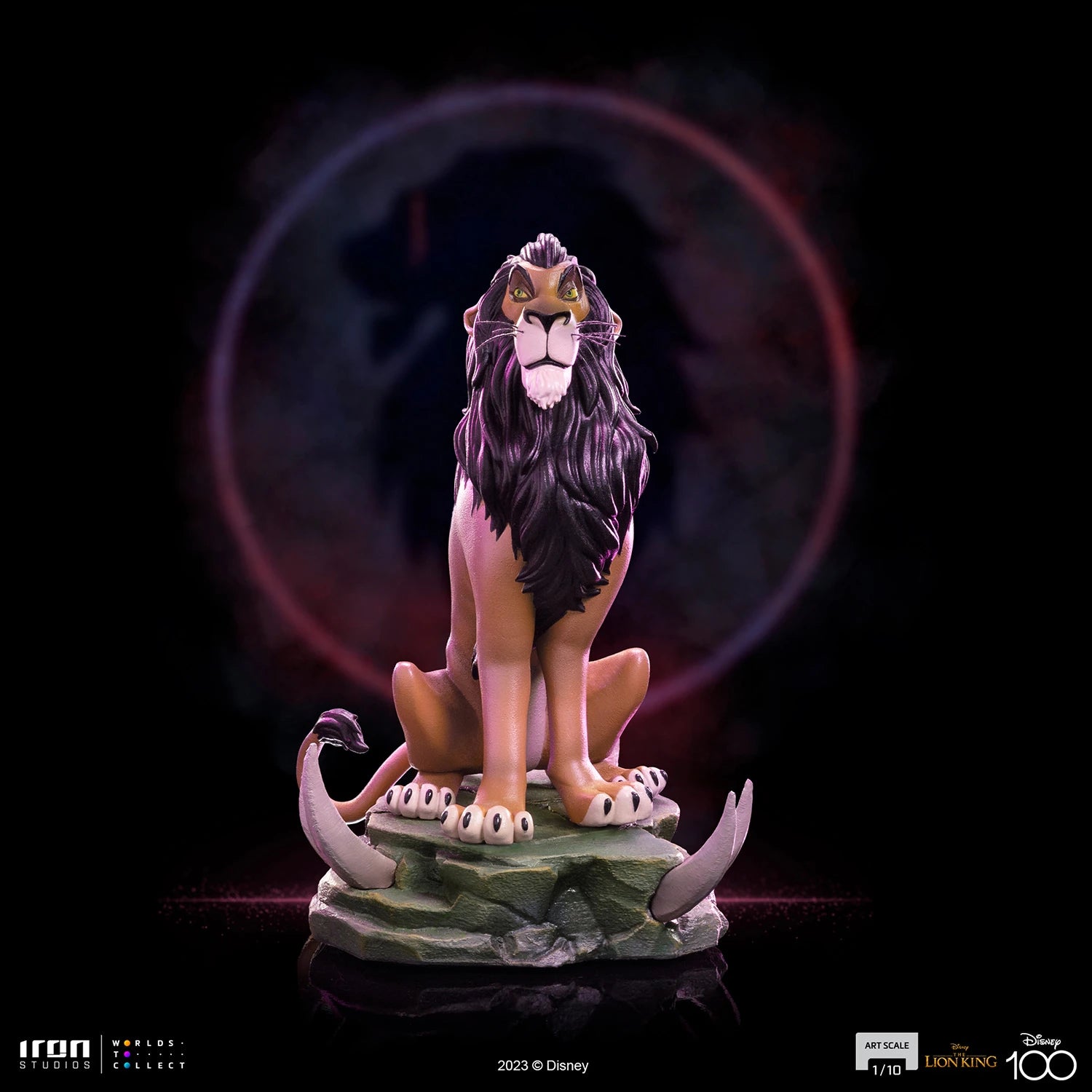 Iron Studios Collectible Disney The Lion King 1/10 Art Scale Statue Featuring the Infamous Scar