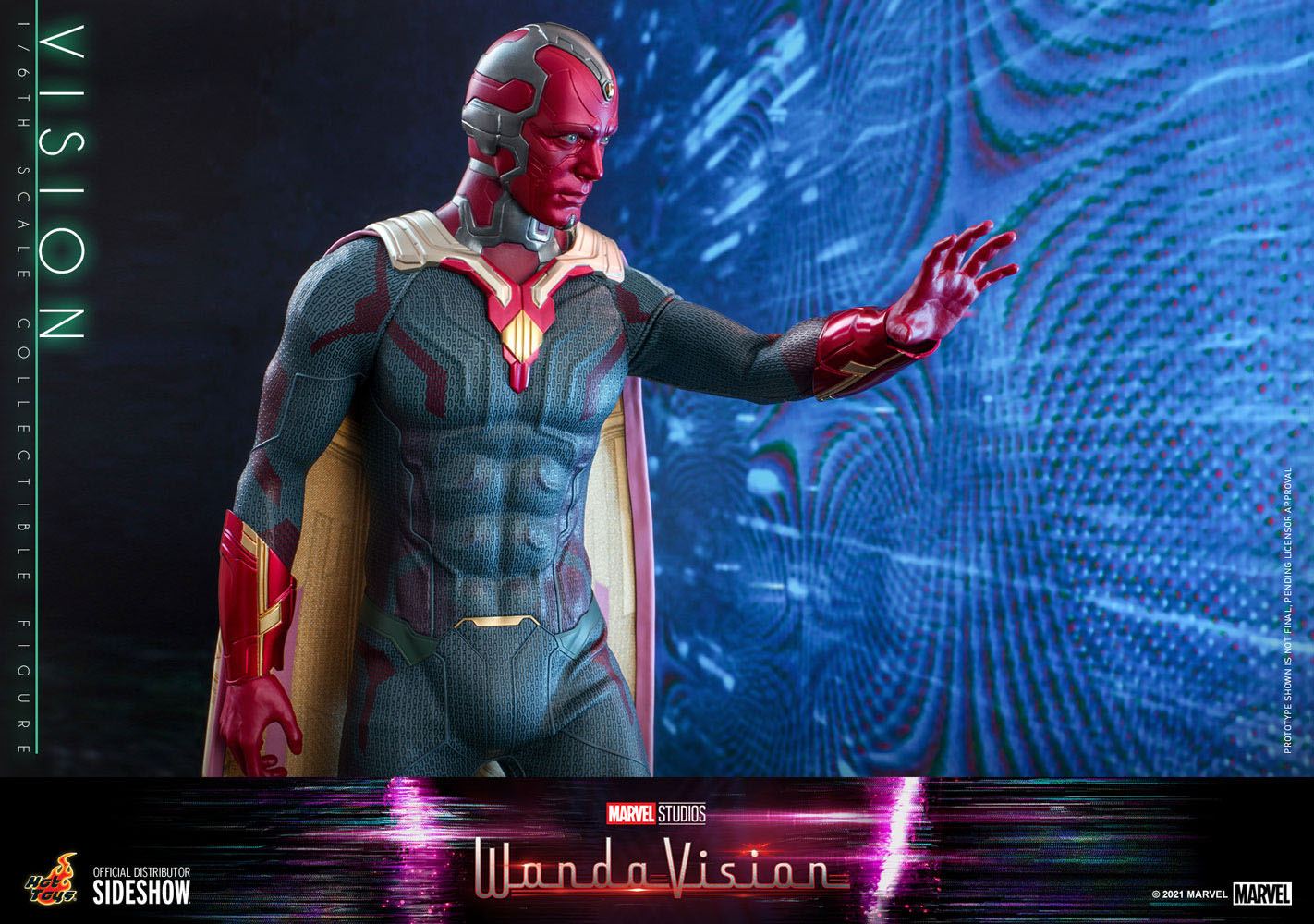 Hot Toys 1/6 Scale Marvel WandaVision Vision Collectible Figure