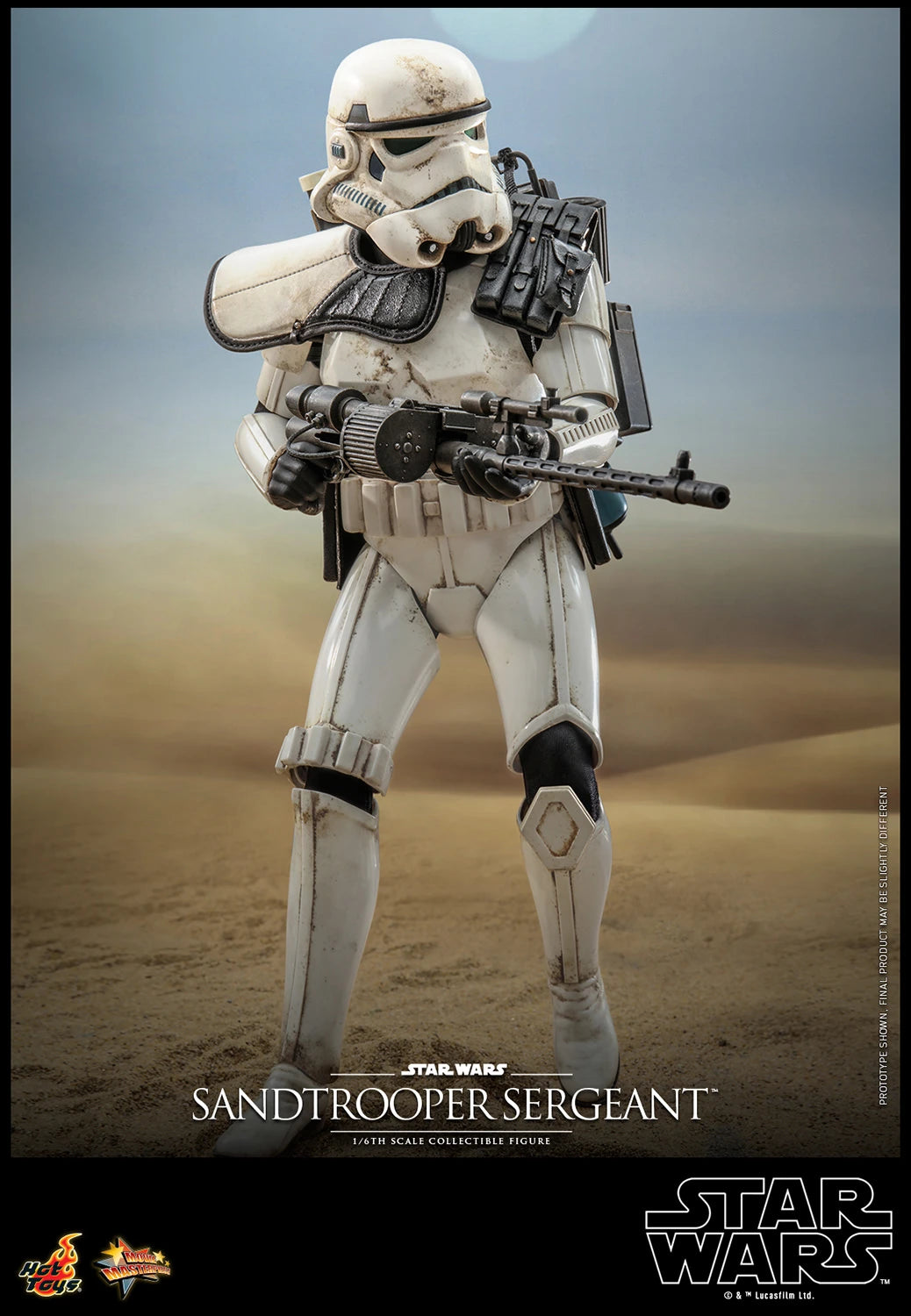 Hot Toys 1/6th Scale Star Wars A New Hope Sandtrooper Sergeant Collectible Figure