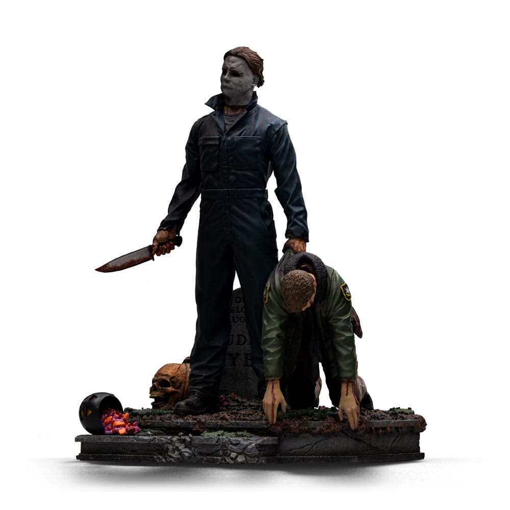 Iron Studios Limited Edition 1/10 Deluxe Art Scale Statue of Michael Myers from Halloween II Horror Movie