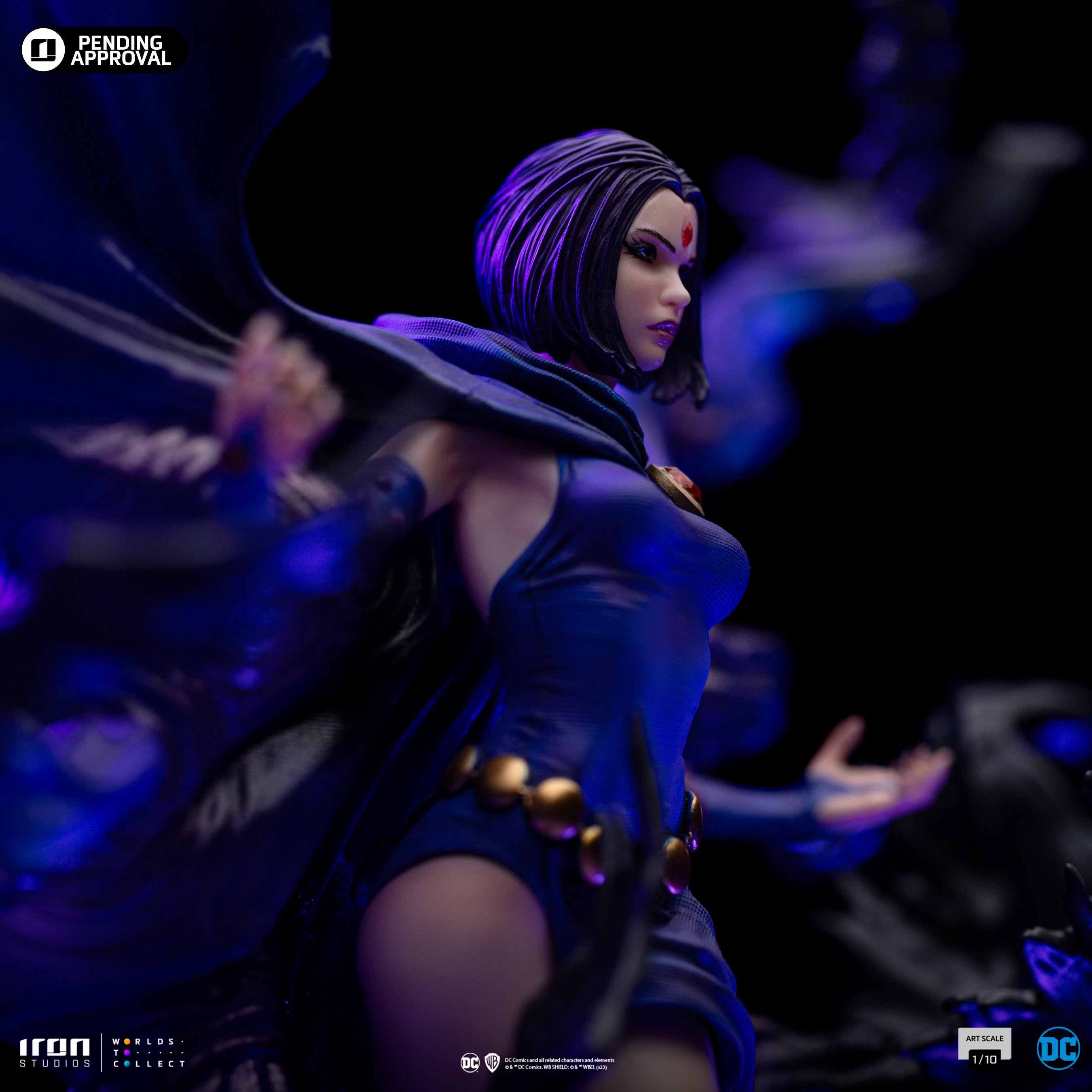 Iron Studios Limited Edition 1/10 Art Scale DC Comics Raven Statue