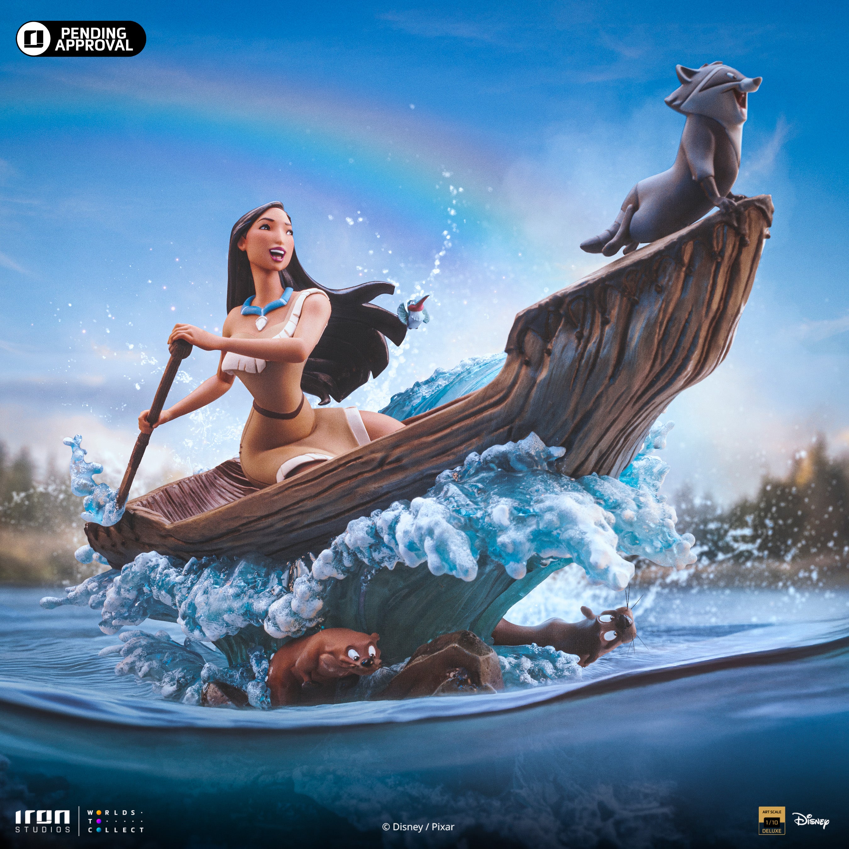 Iron Studios Limited Edition 1/10 Scale Statue of Disney's Classic Pocahontas
