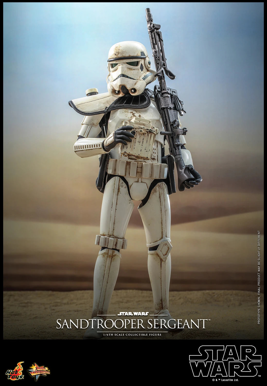 Hot Toys 1/6th Scale Star Wars A New Hope Sandtrooper Sergeant Collectible Figure