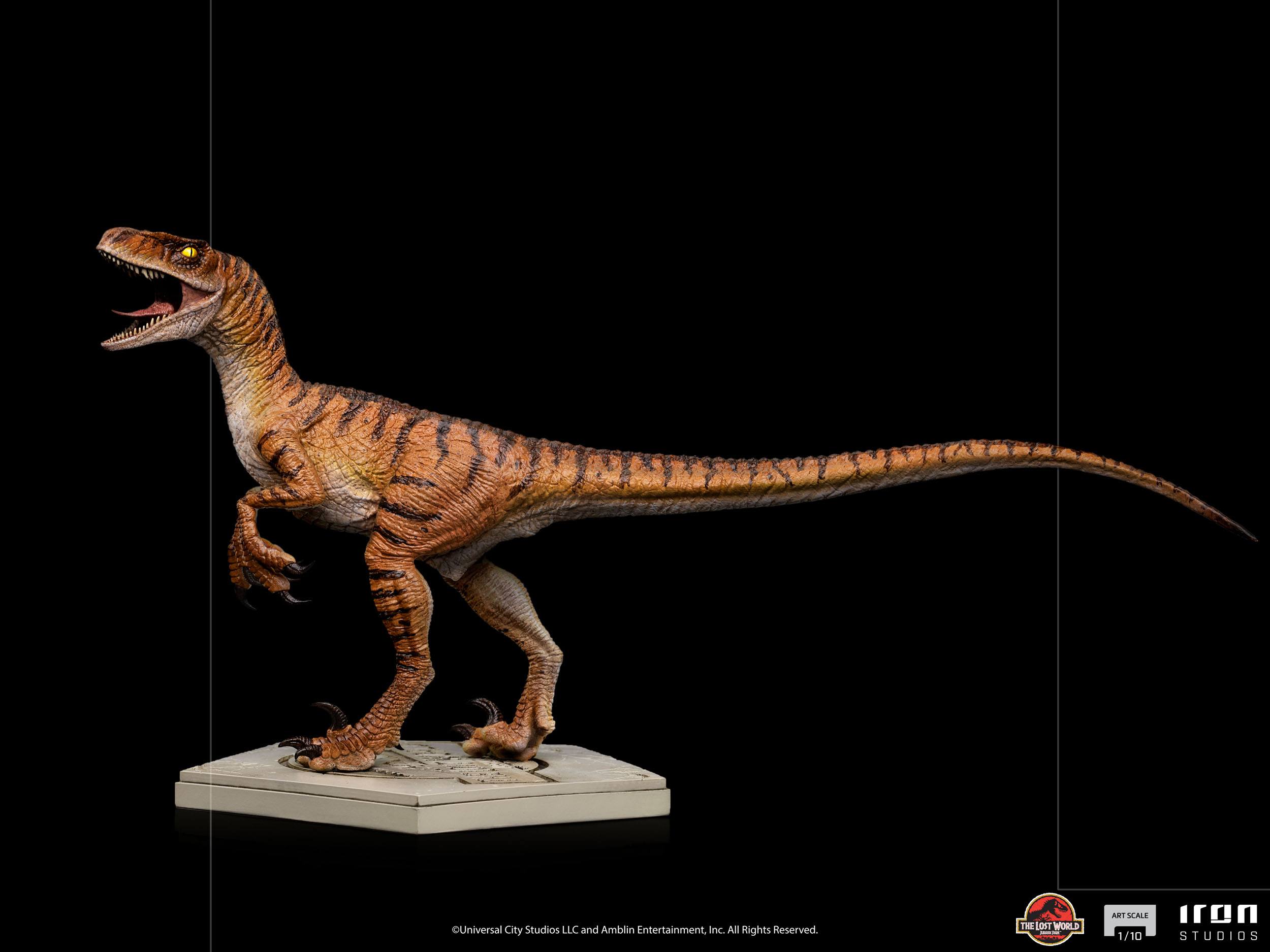 Iron Studios 1/10 Art Scale Jurassic World The Lost World Velociraptor Statue