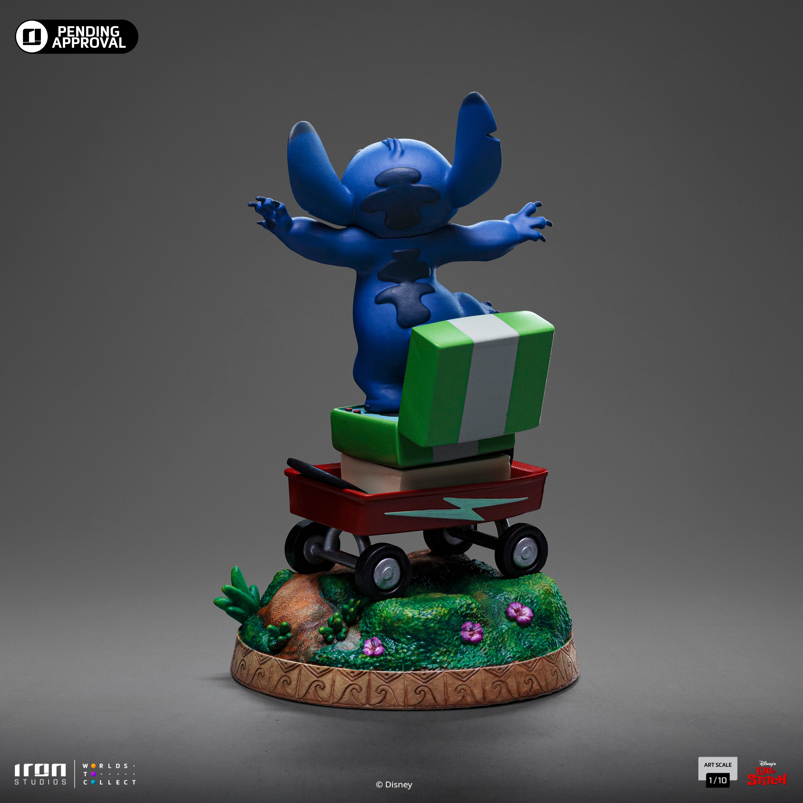 Iron Studios Limited Edition 1/10 Art Scale Stitch Statue from Lilo & Stitch