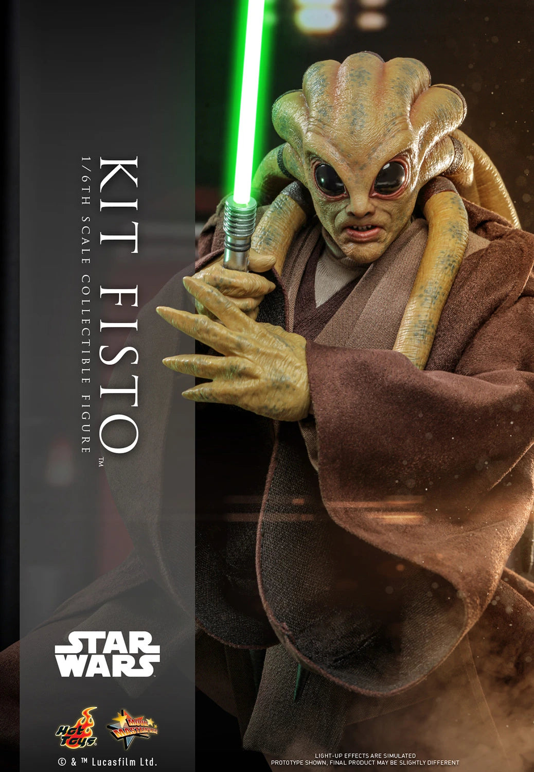 Hot Toys 1/6th Scale Collectible Star Wars Revenge of the Sith Kit Fisto Action Figure