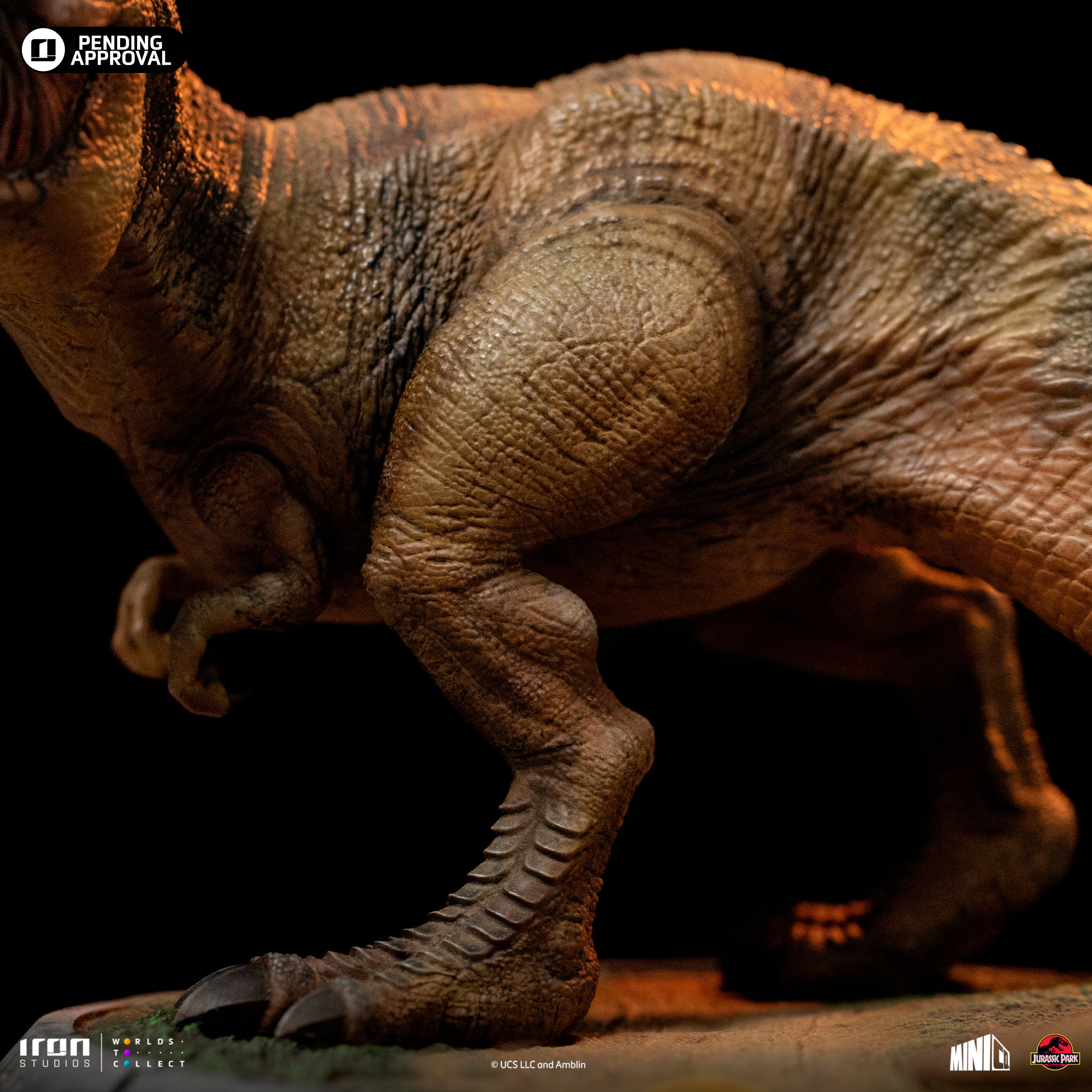 Iron Studios 30th Anniversary Stylized Jurassic Park MiniCo T-Rex Statue