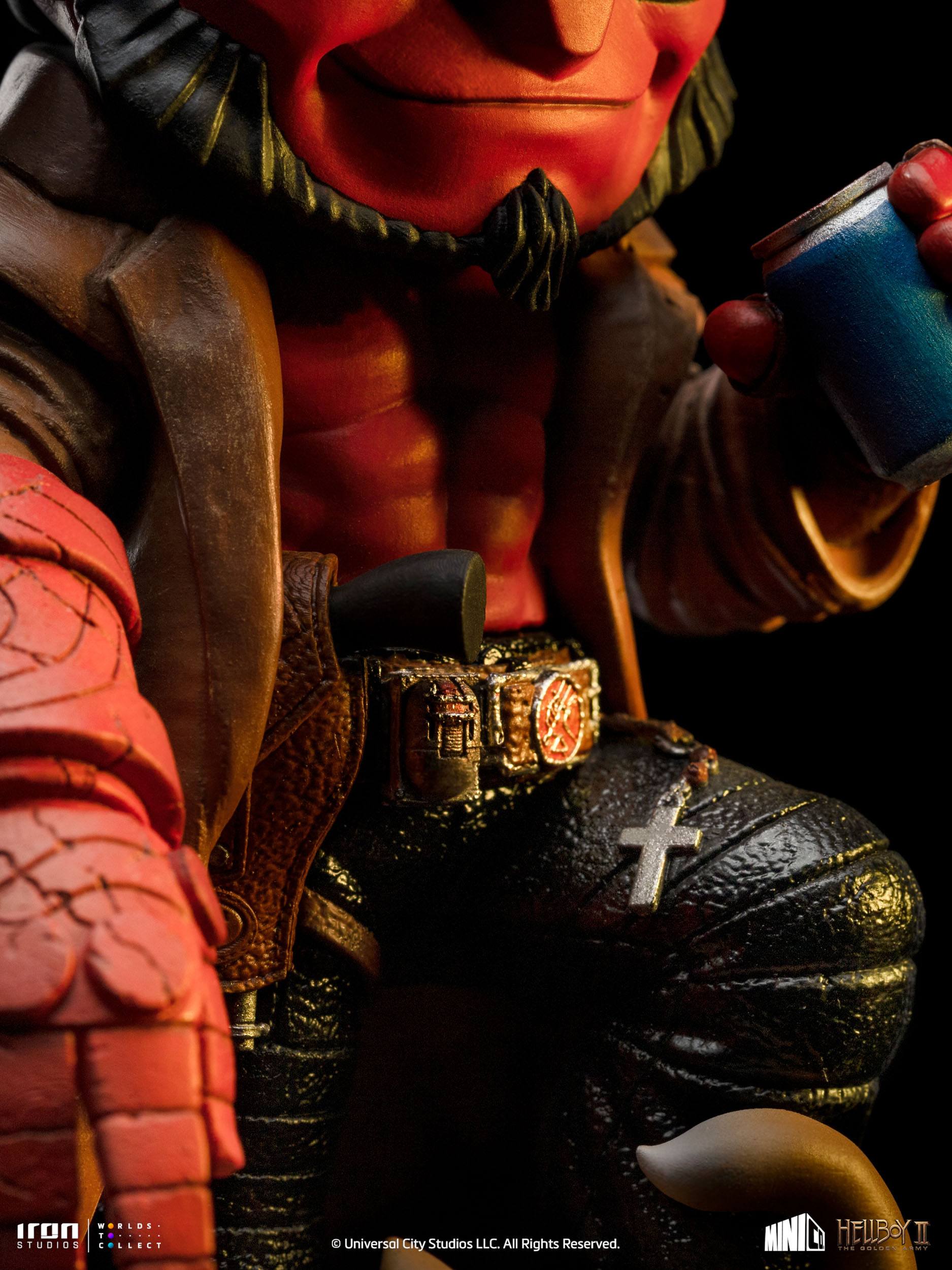Iron Studios Stylized PVC MiniCo Hellboy from The Golden Army