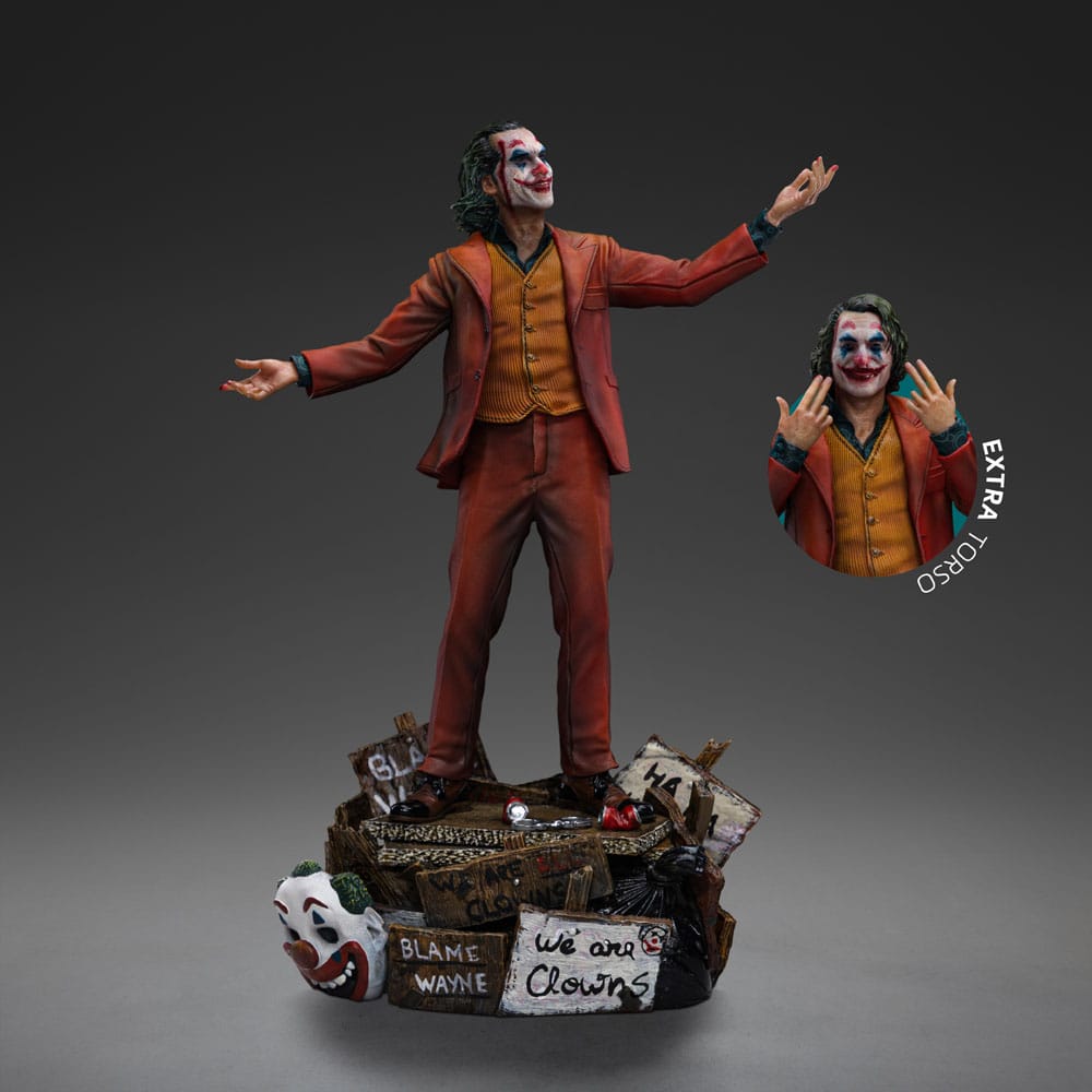 Iron Studios 1/10 Art Scale Limited Edition DC Joker Arthur Fleck Statue