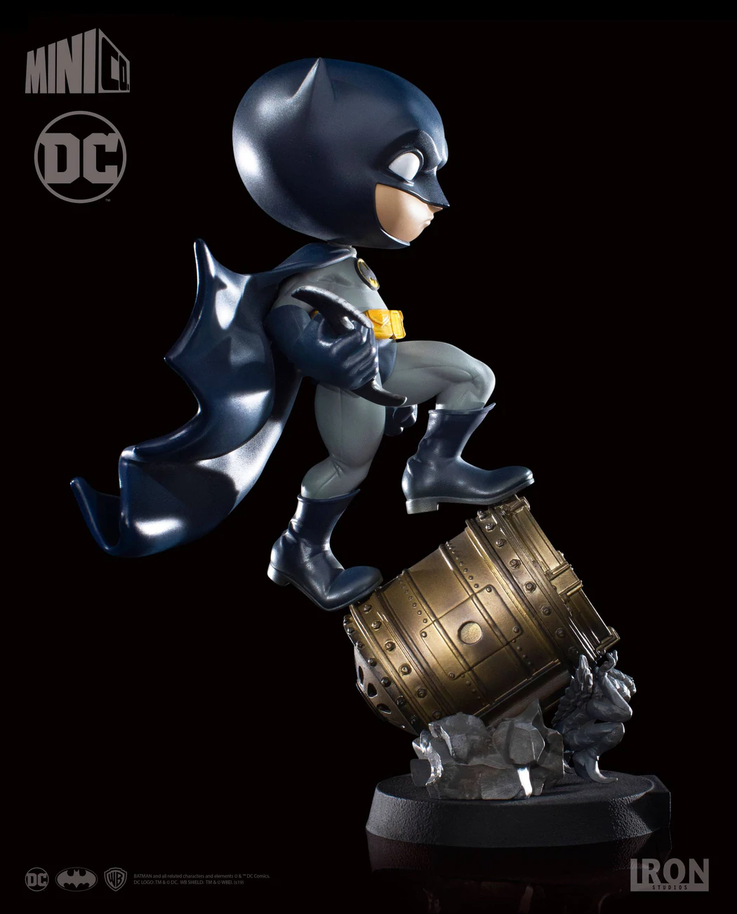 Iron Studios 19cm Deluxe Mini Co. PVC Batman Figure from DC Comics