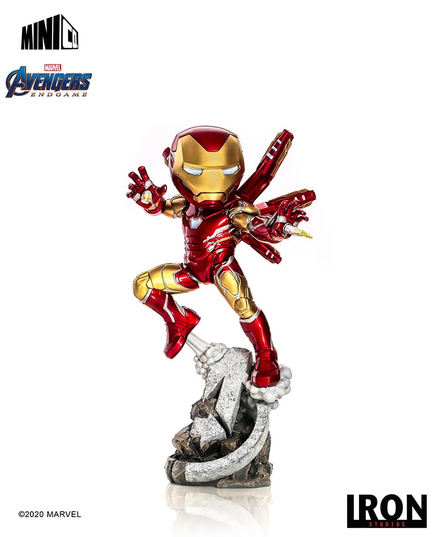 Iron Studios MiniCo Collectible Statue of Iron Man from Avengers Endgame