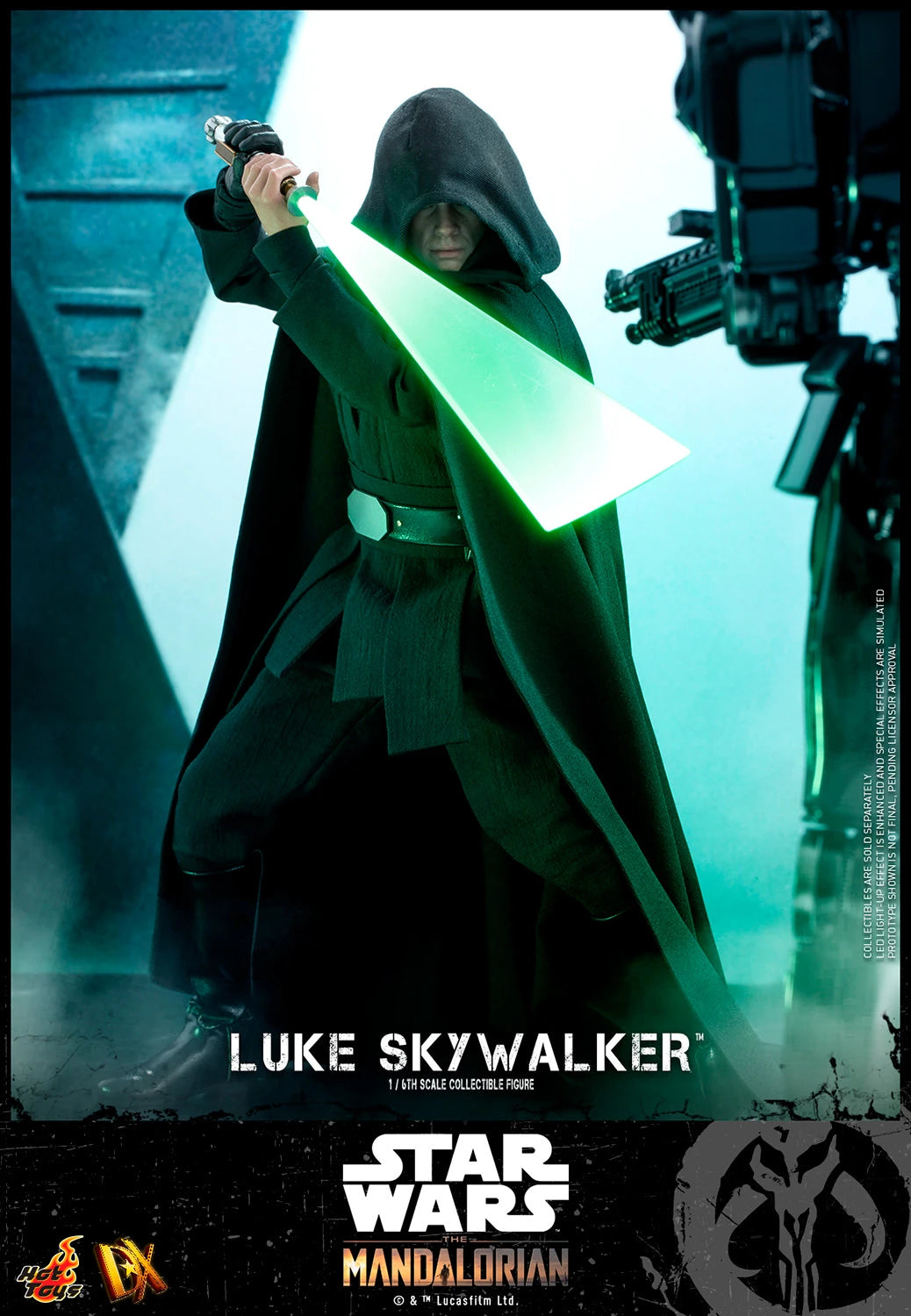 Hot Toys 1/6th Scale Collectible Luke Skywalker Jedi Knight Action Figure